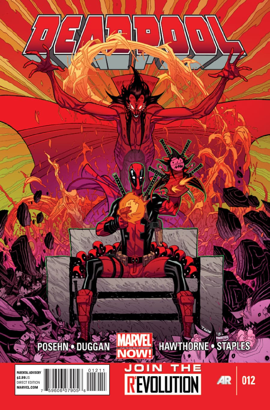 Deadpool #12 cover