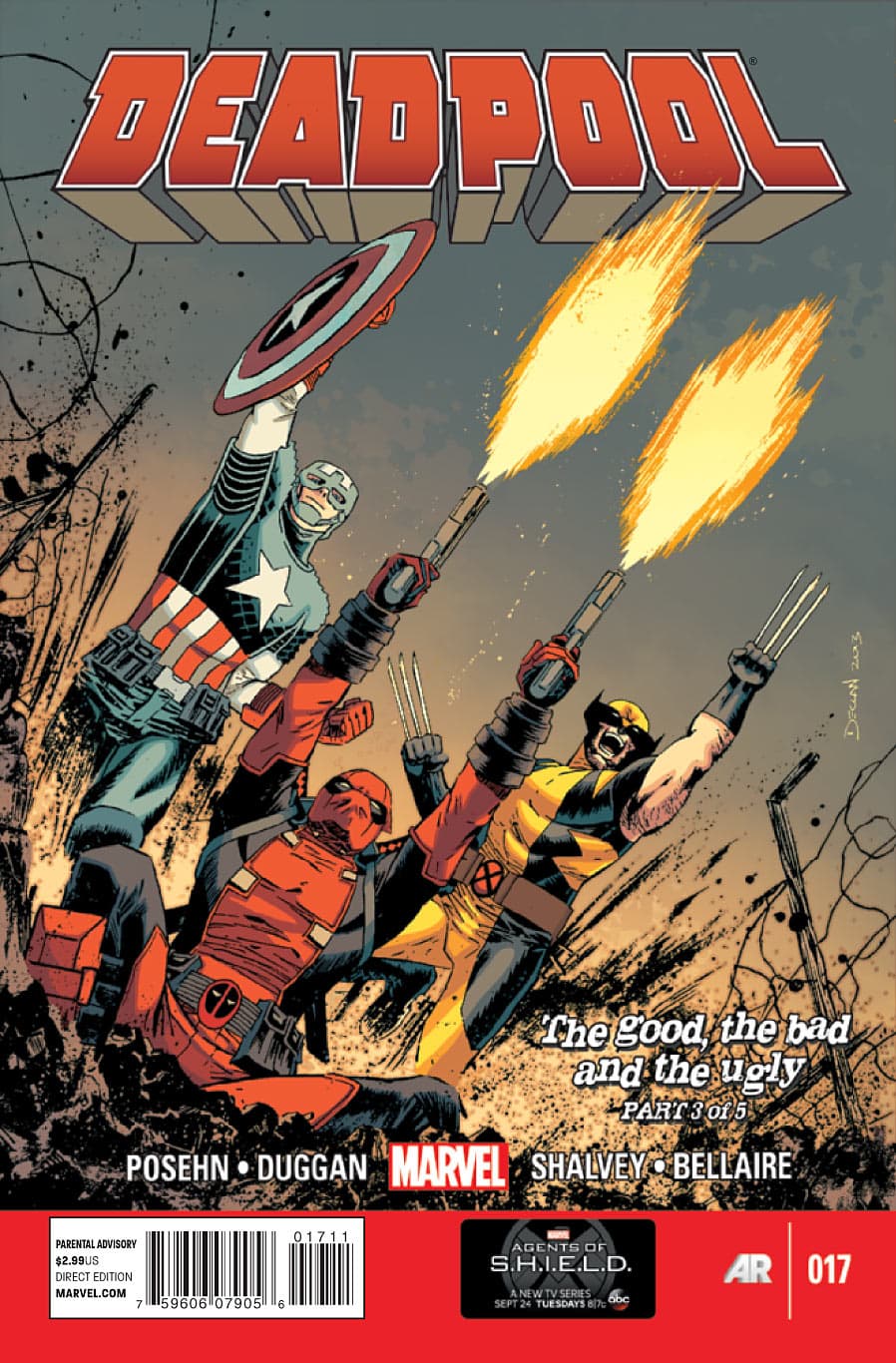 Deadpool #17 cover
