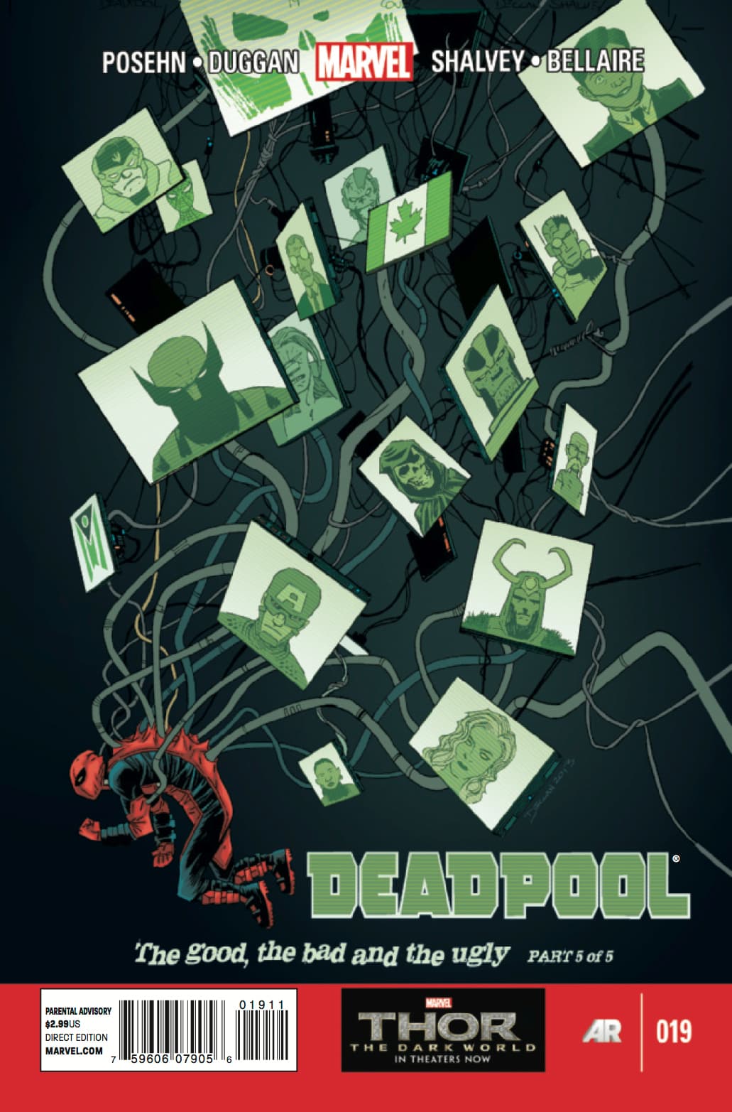 Deadpool #19 cover