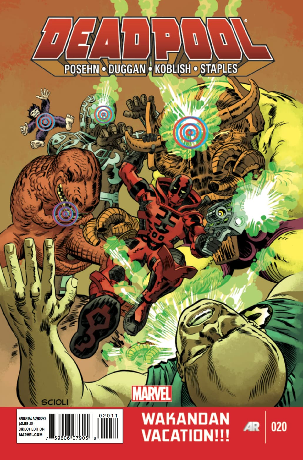 Deadpool #20 cover