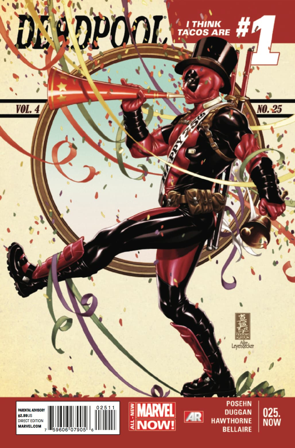 Deadpool #25 cover