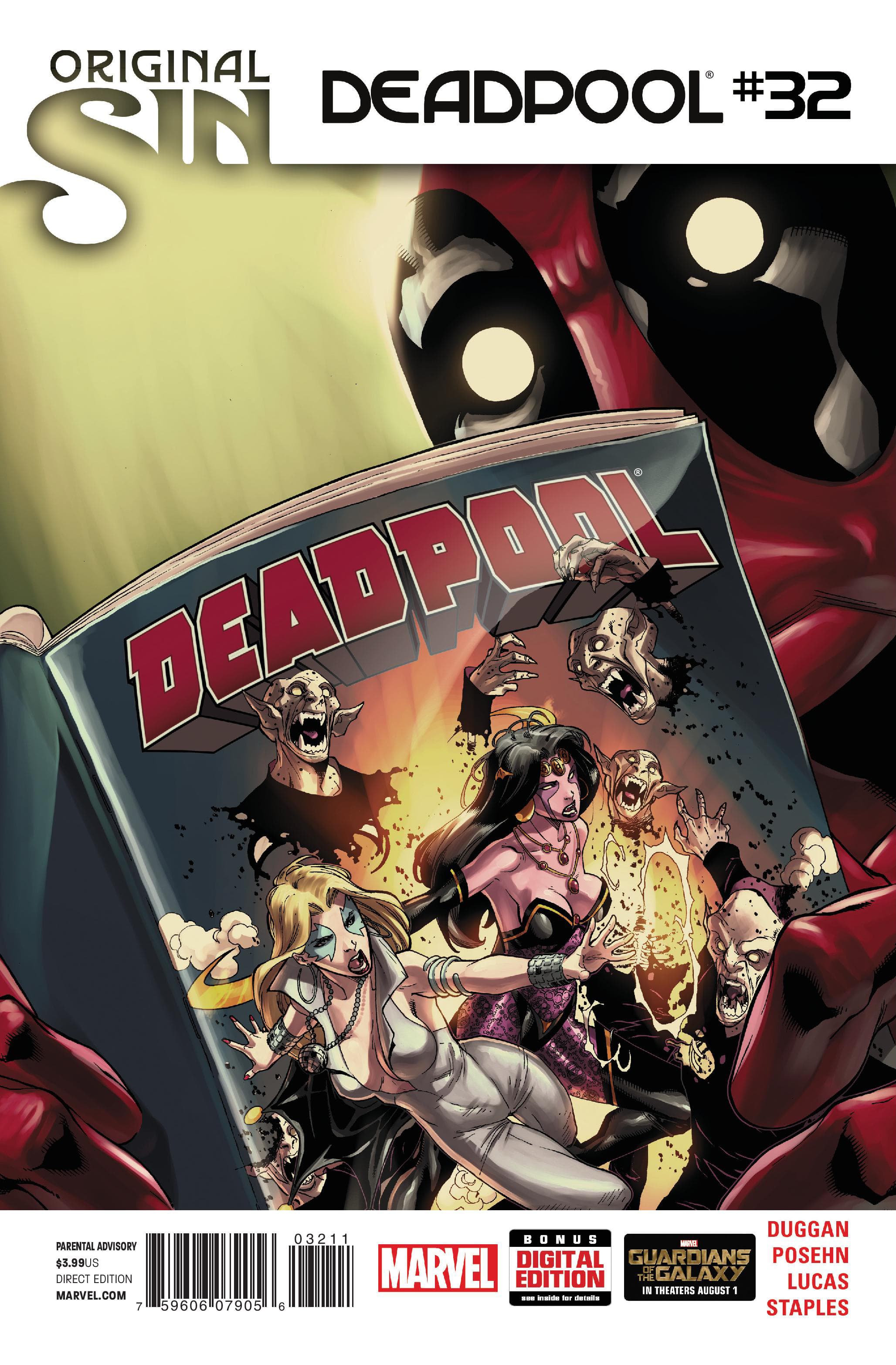 Deadpool #32 cover