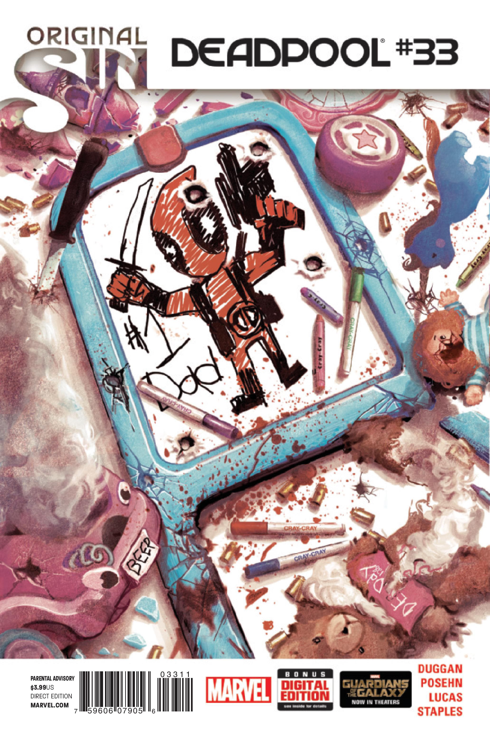 Deadpool #33 cover