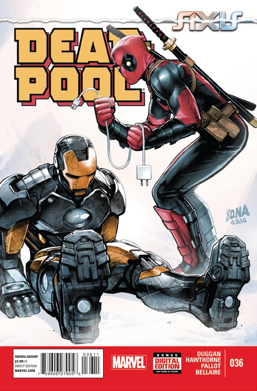 Deadpool #36 cover