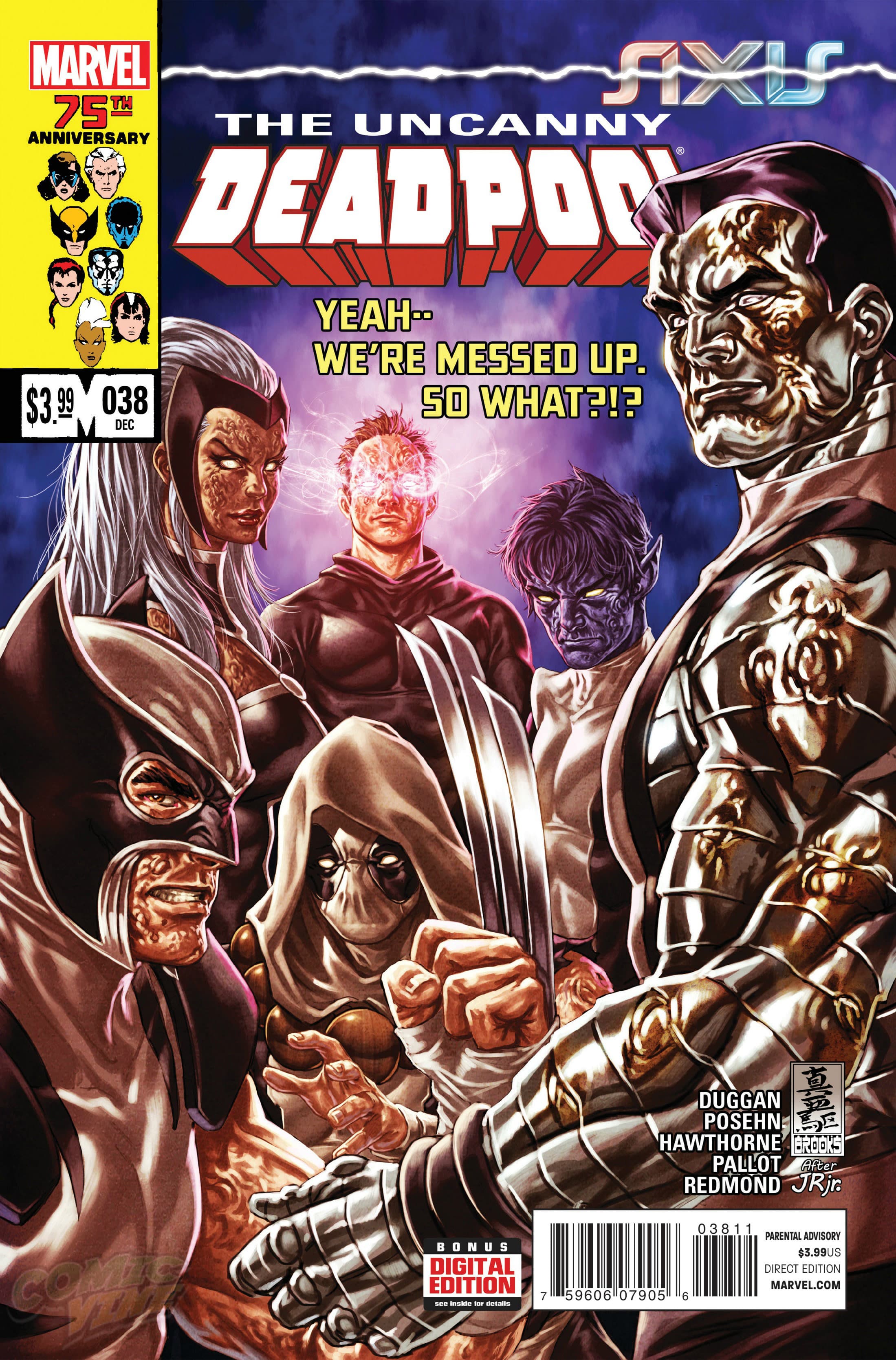 Deadpool #38 cover