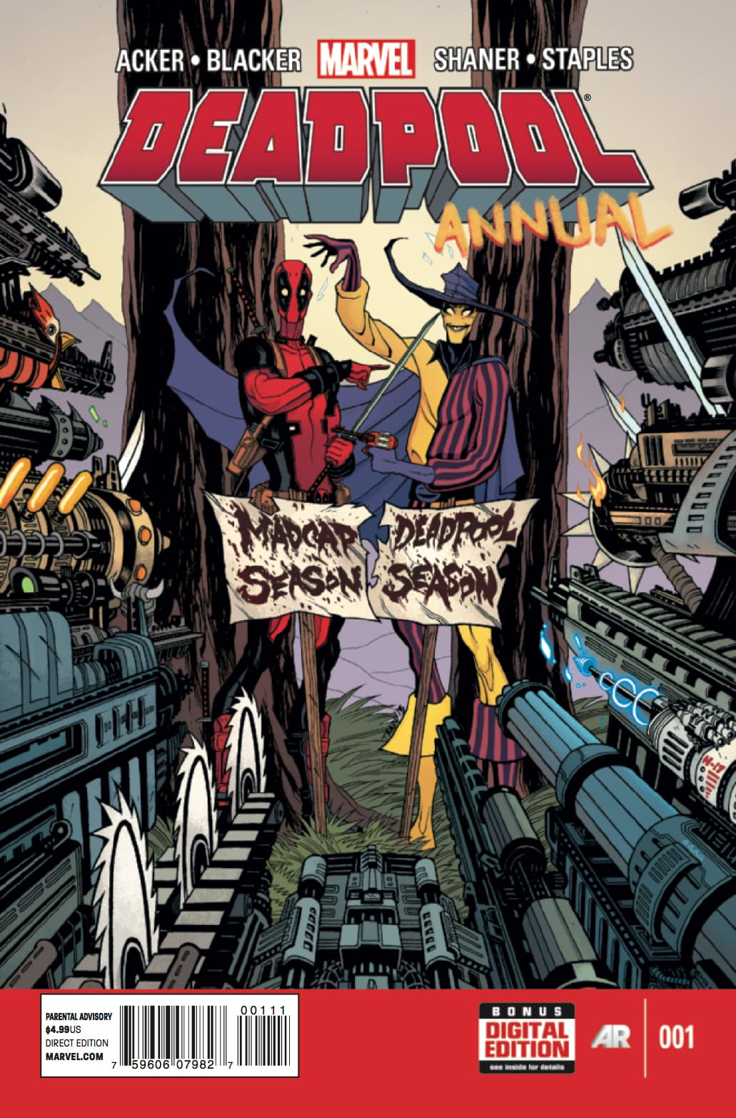 Deadpool Annual #1 cover