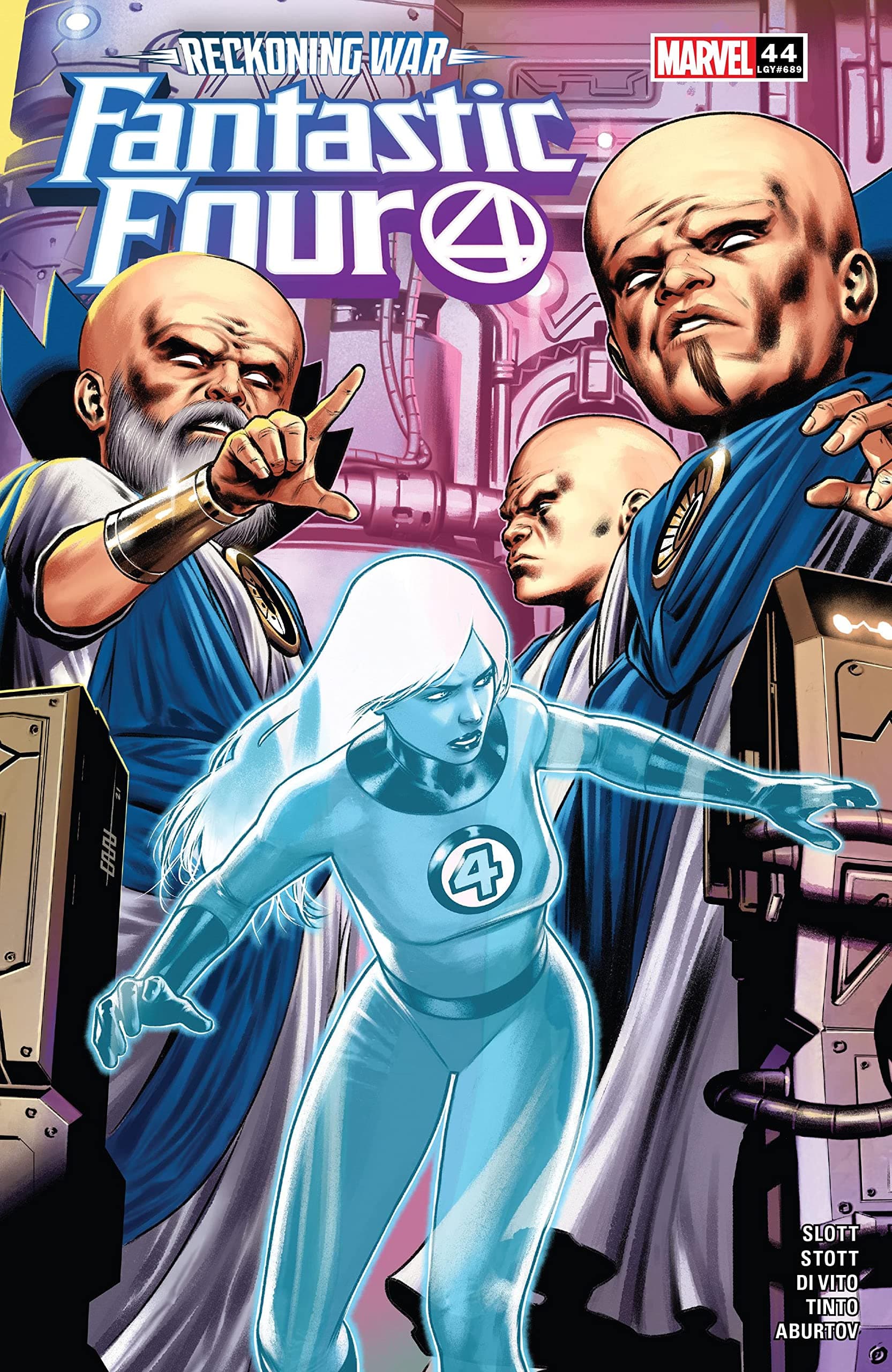 Fantastic Four #44 cover