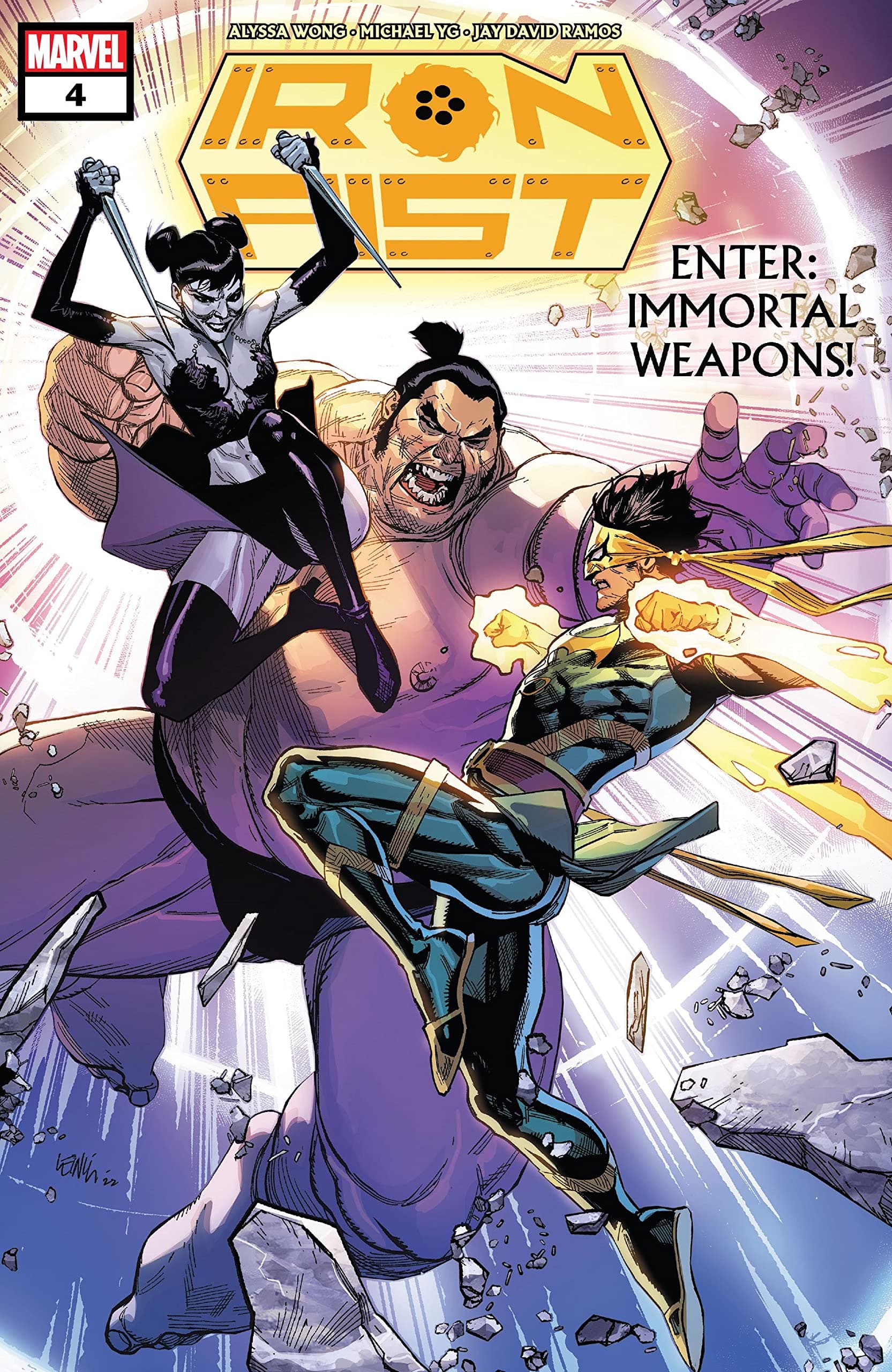Iron Fist #4 cover