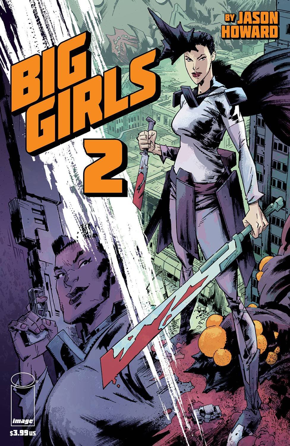 Big Girls #2 cover