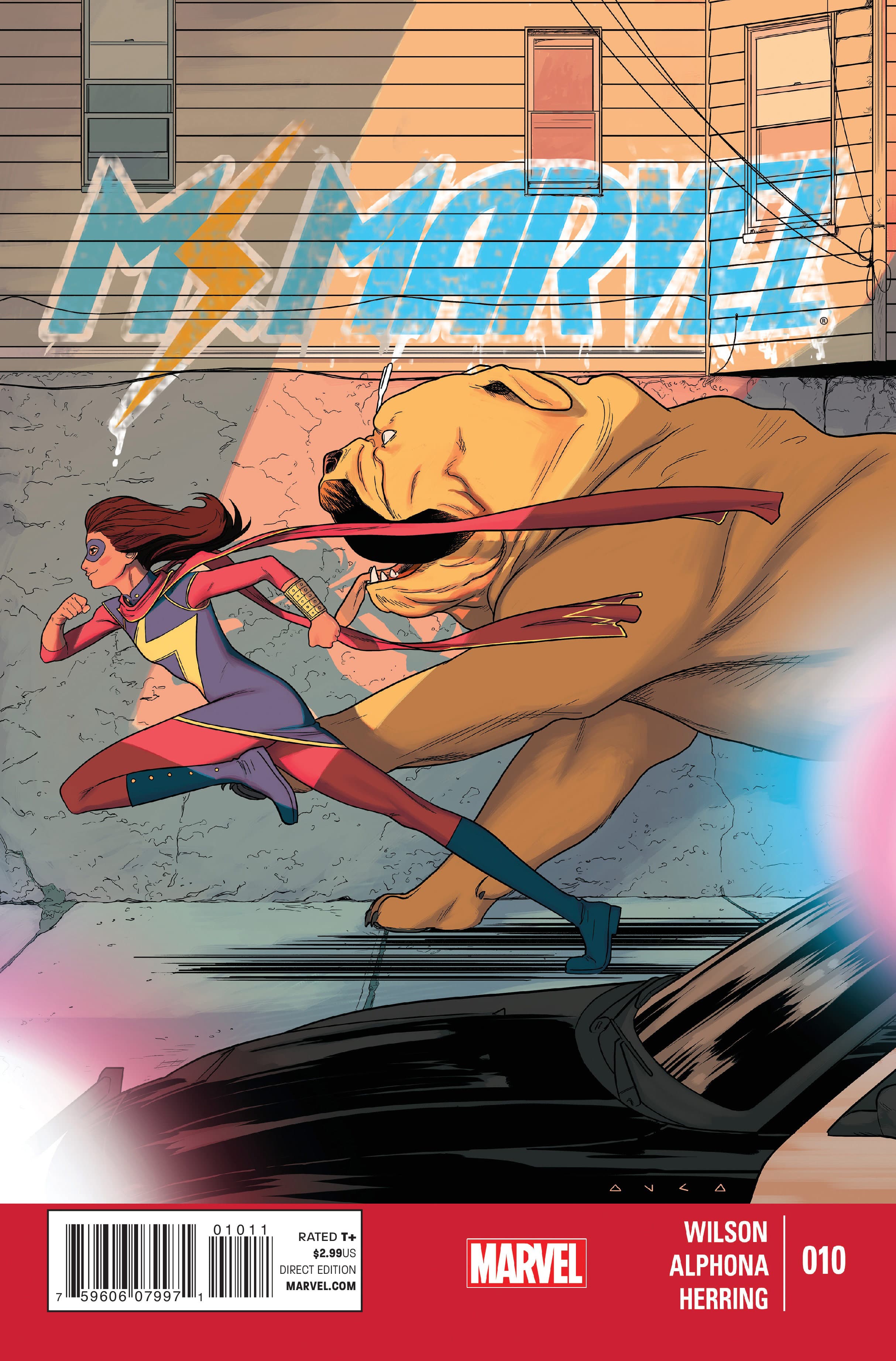 Ms. Marvel #10 cover