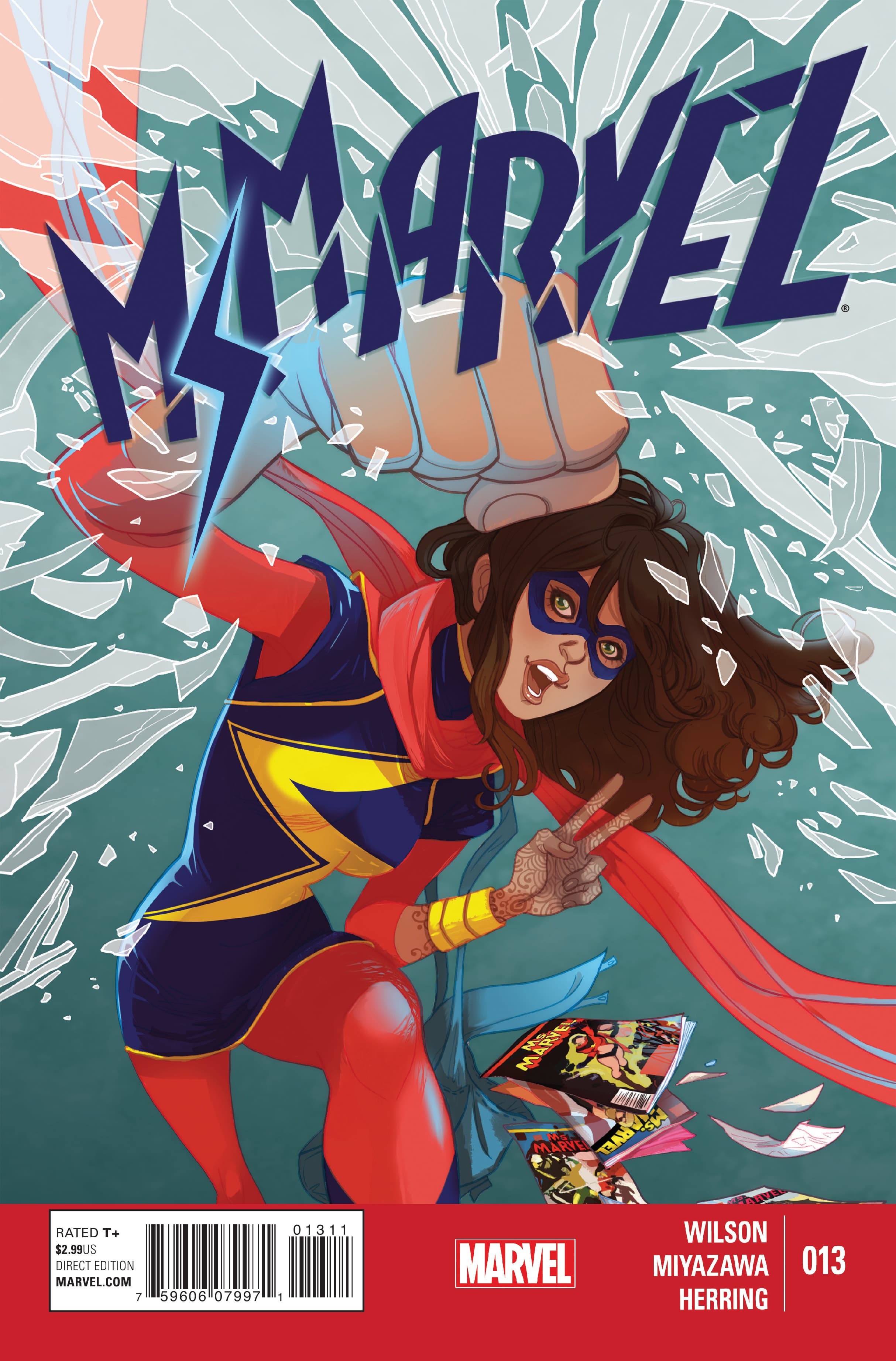 Ms. Marvel #13 cover