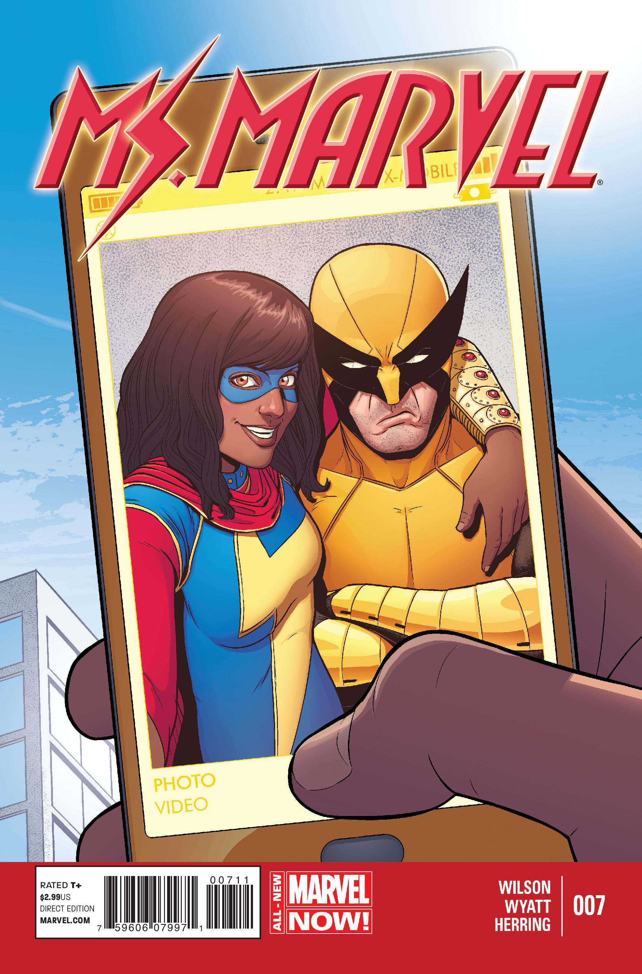 Ms. Marvel #7 cover