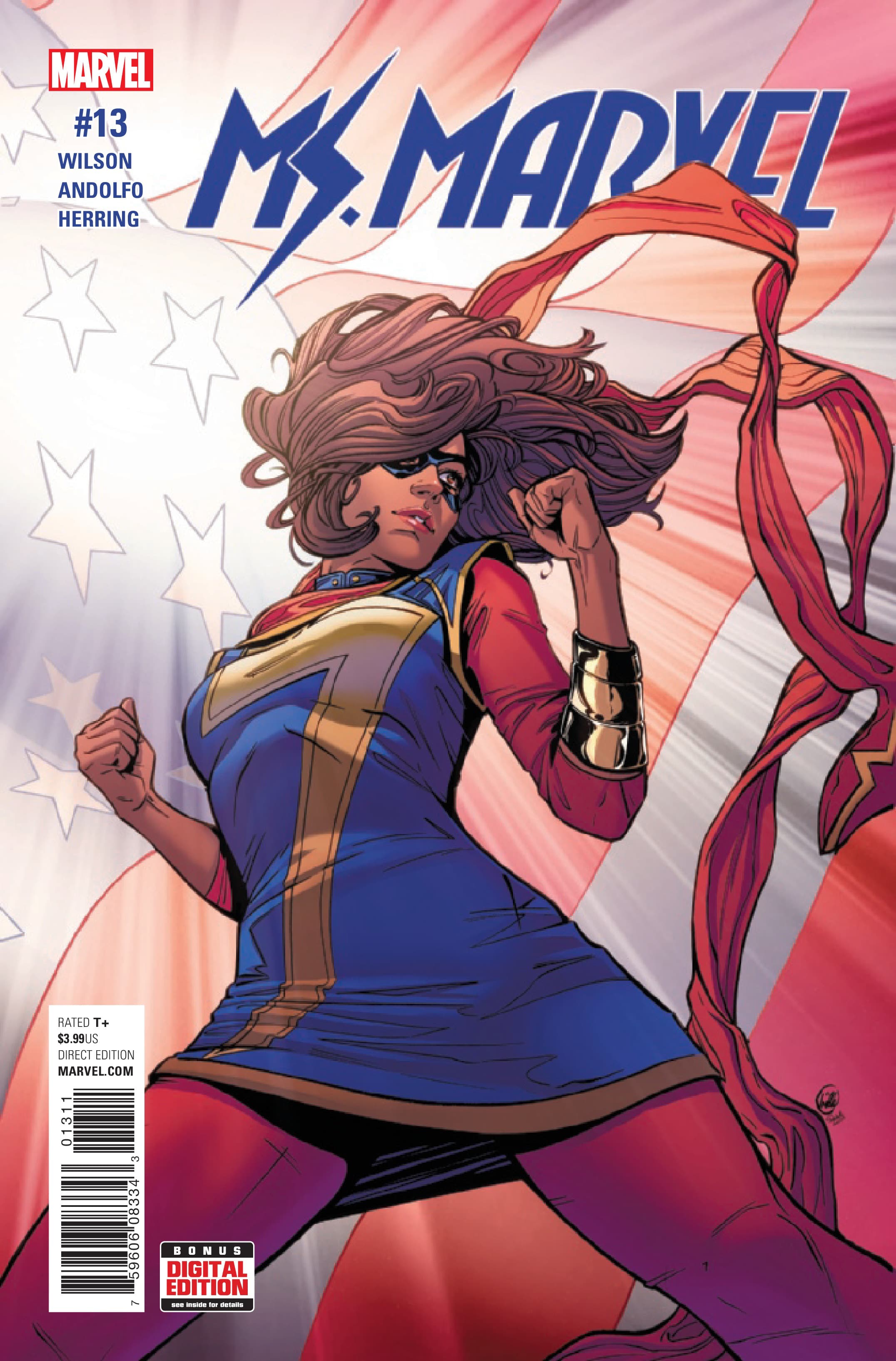 Ms. Marvel #13 cover