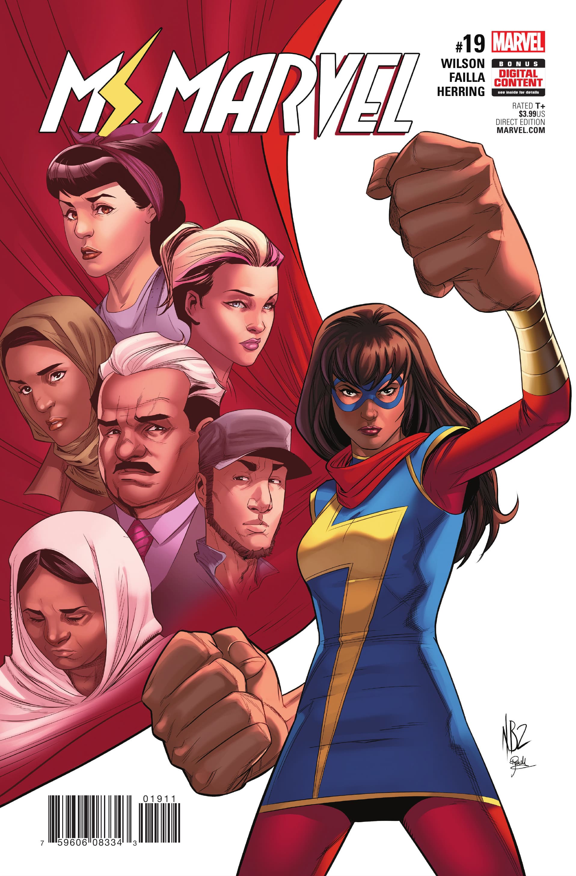 Ms. Marvel #19 cover