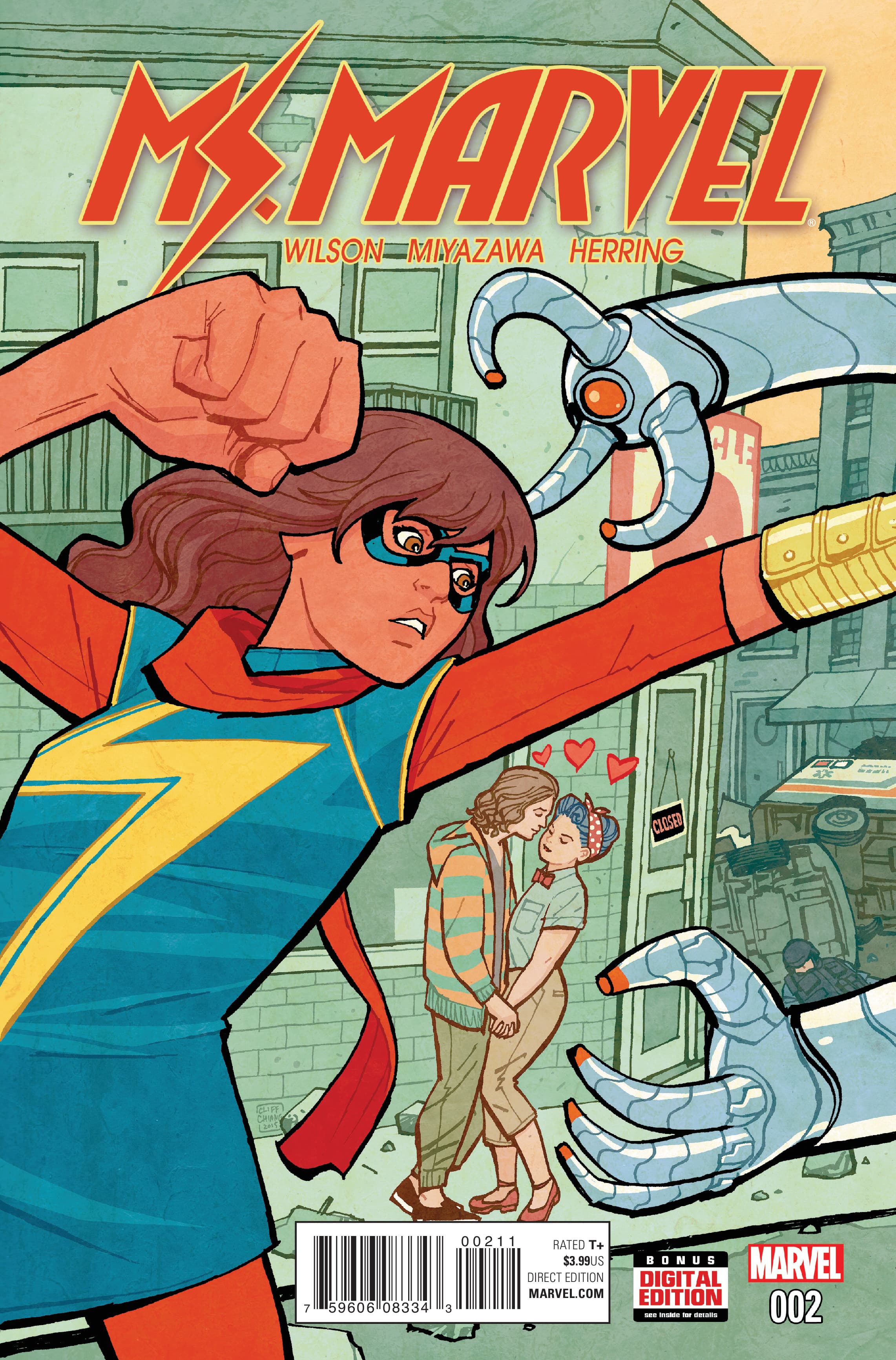Ms. Marvel #2 cover