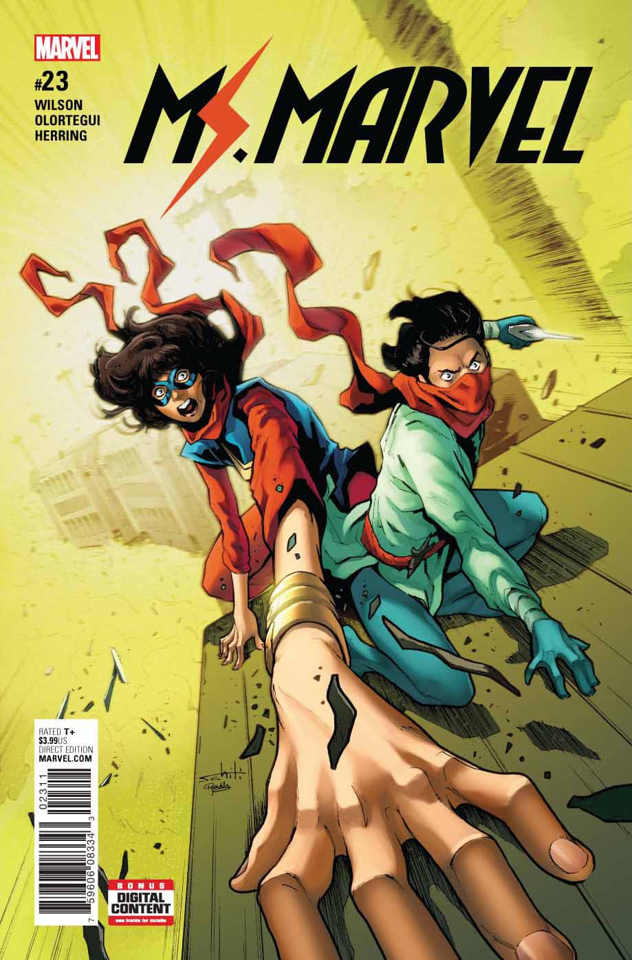 Ms. Marvel #23 cover
