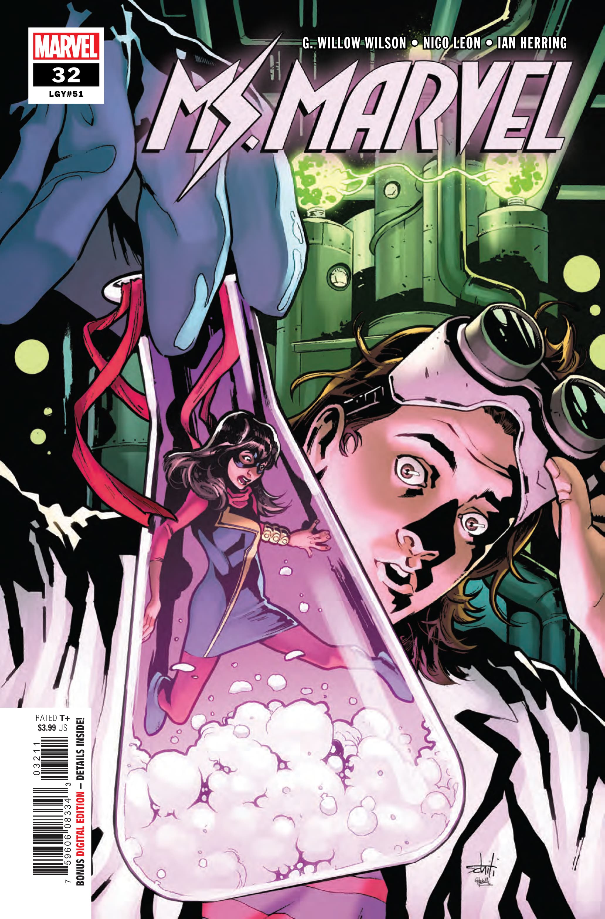 Ms. Marvel #32 cover
