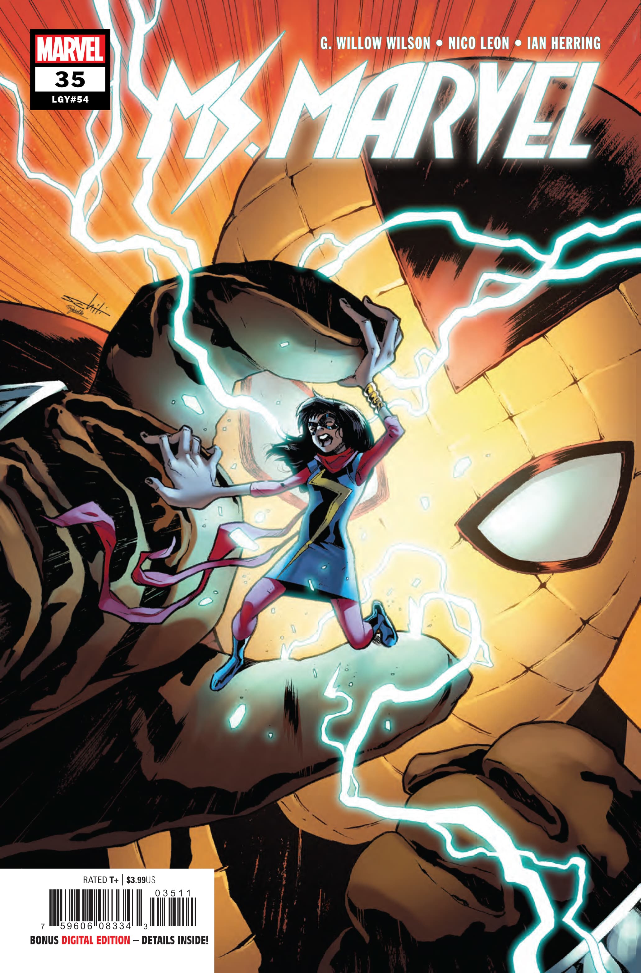 Ms. Marvel #35 cover