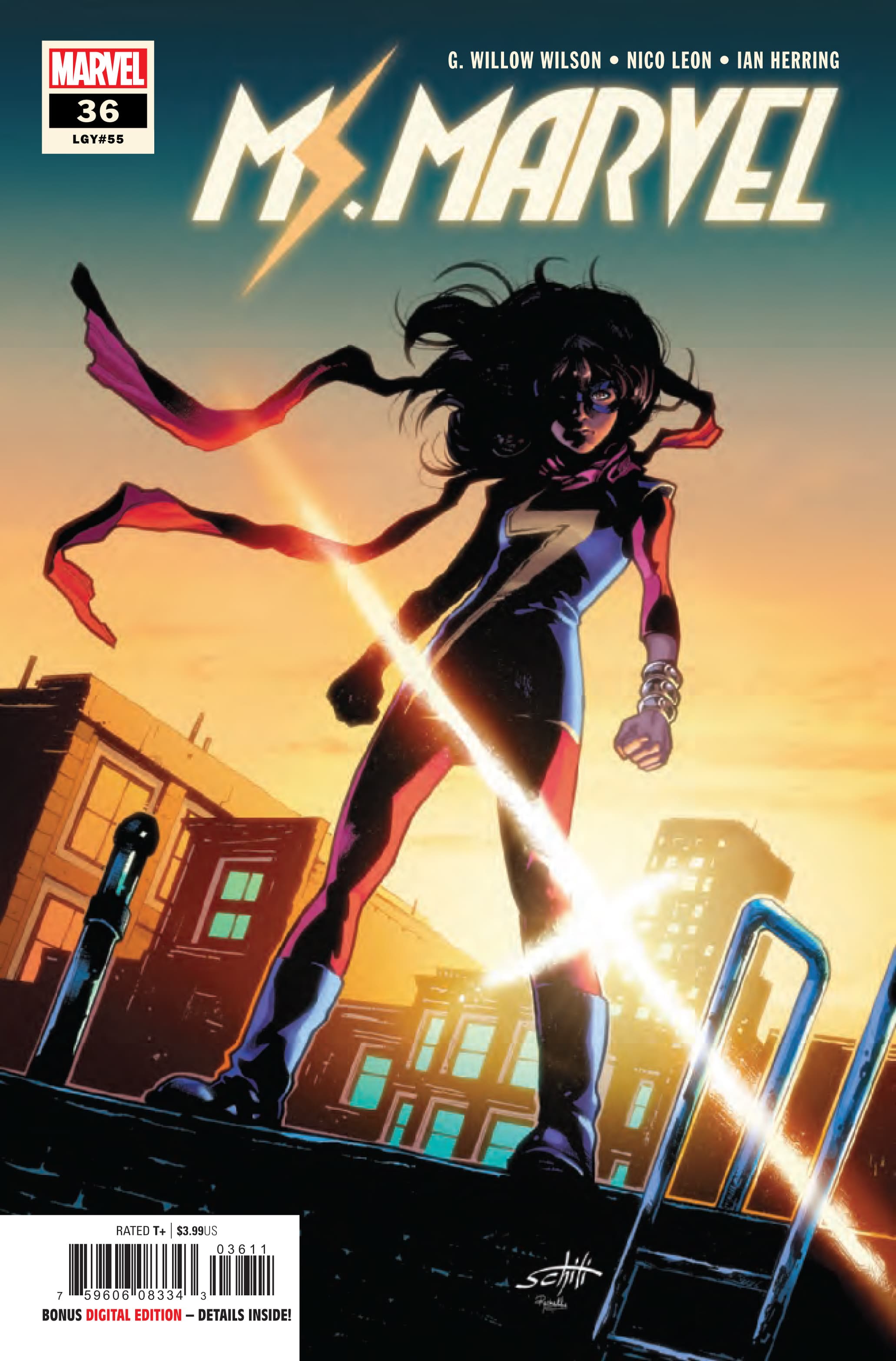 Ms. Marvel #36 cover