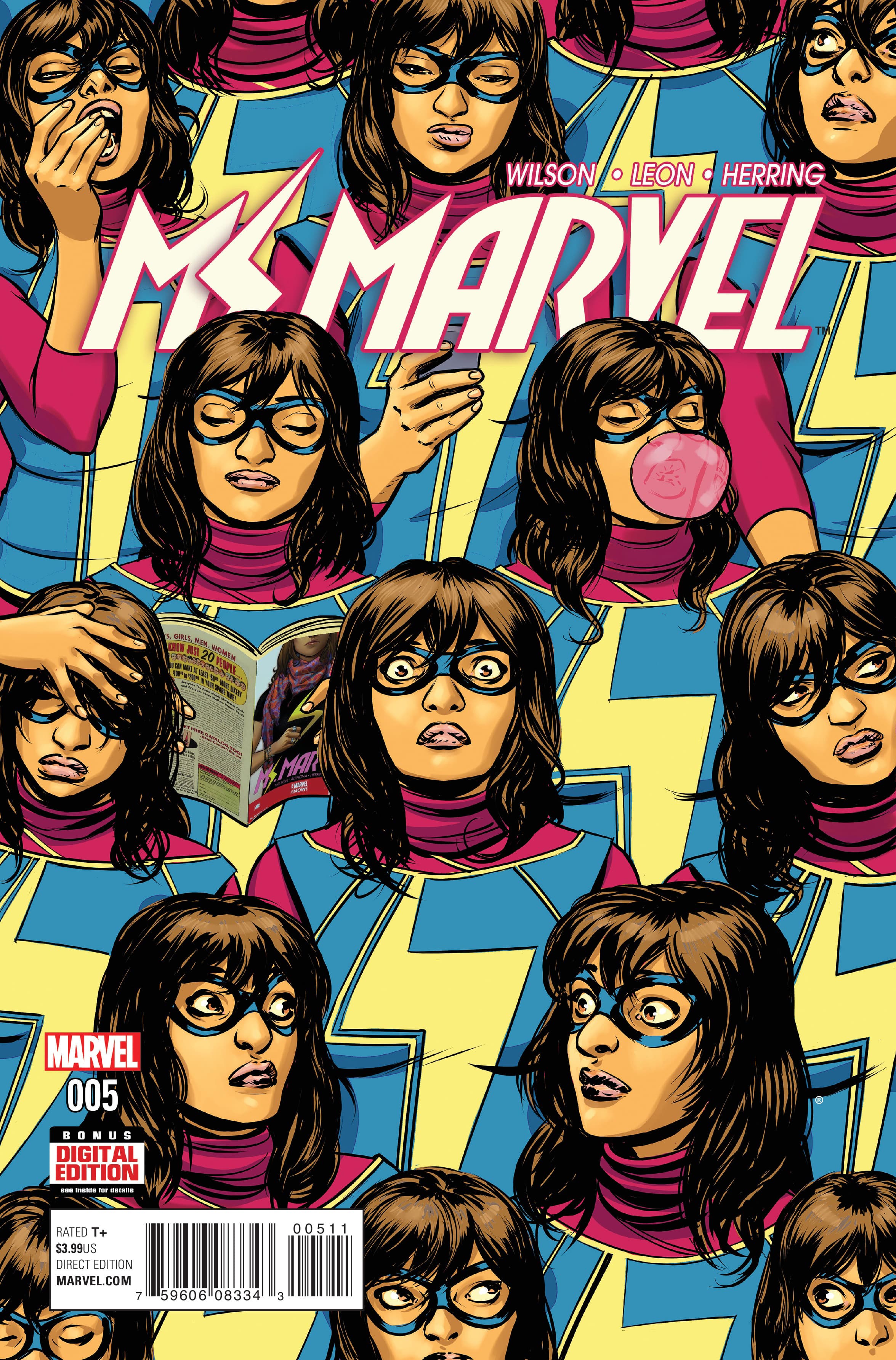 Ms. Marvel #5 cover
