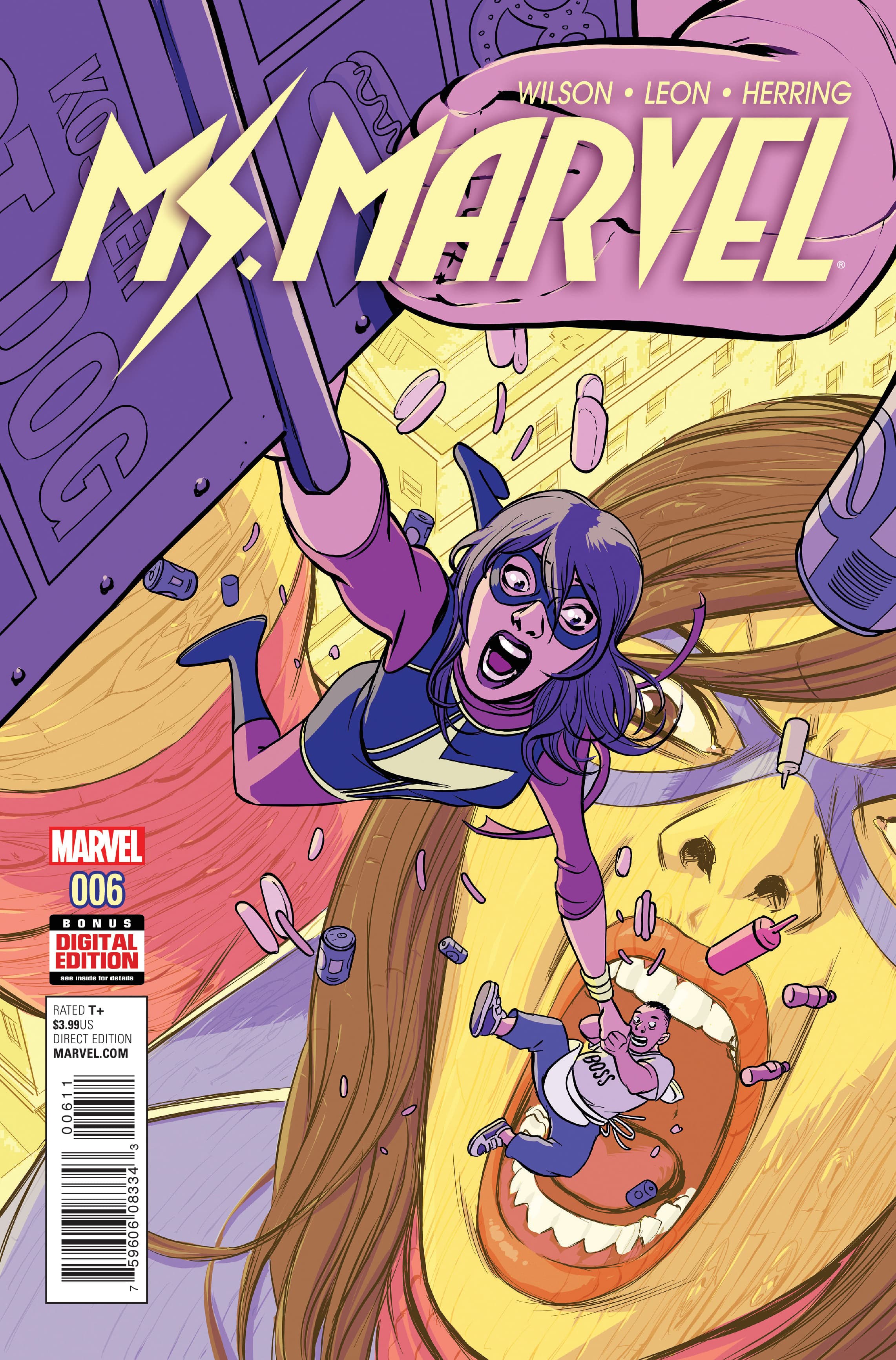 Ms. Marvel #6 cover