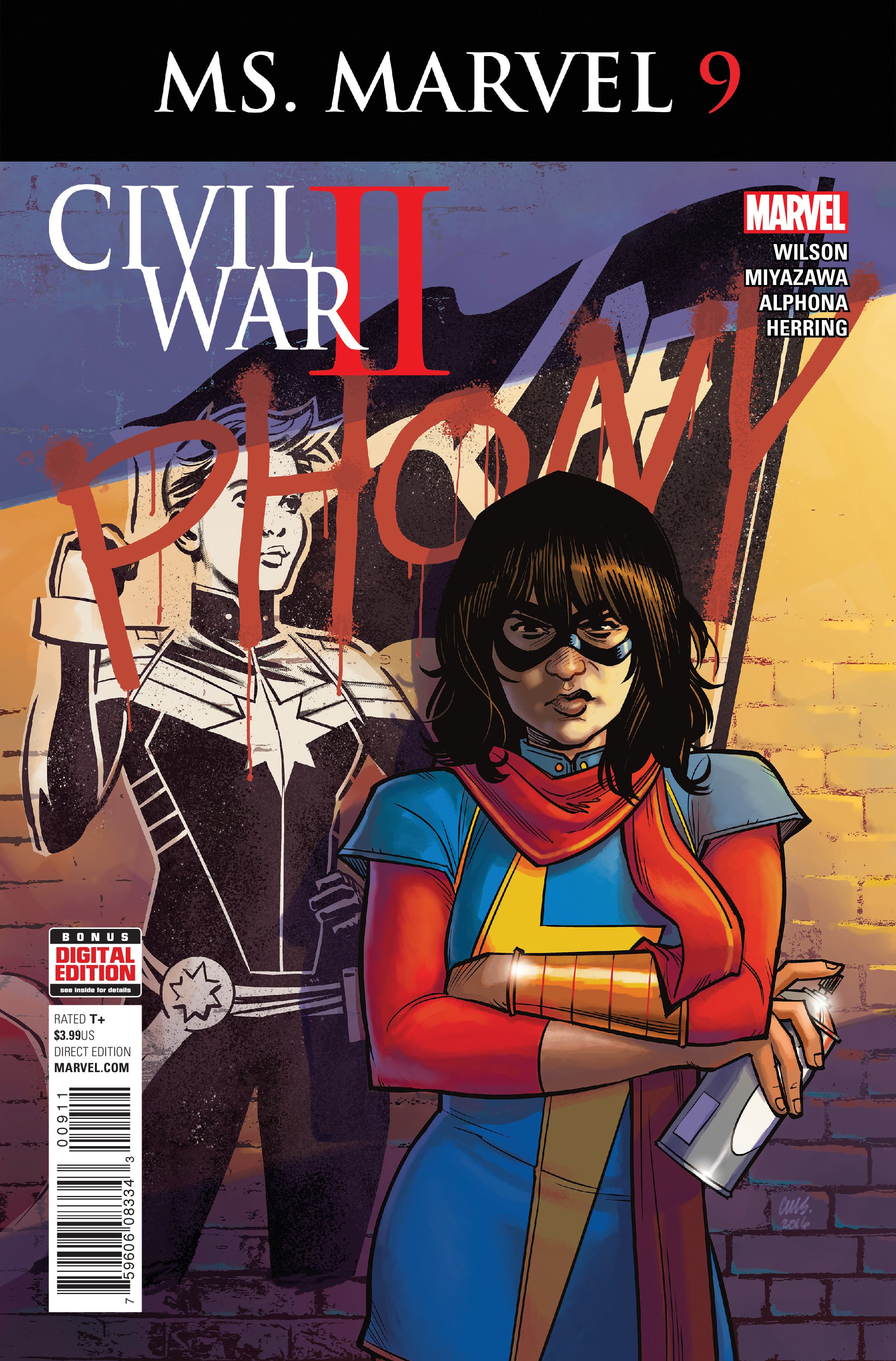 Ms. Marvel #9 cover