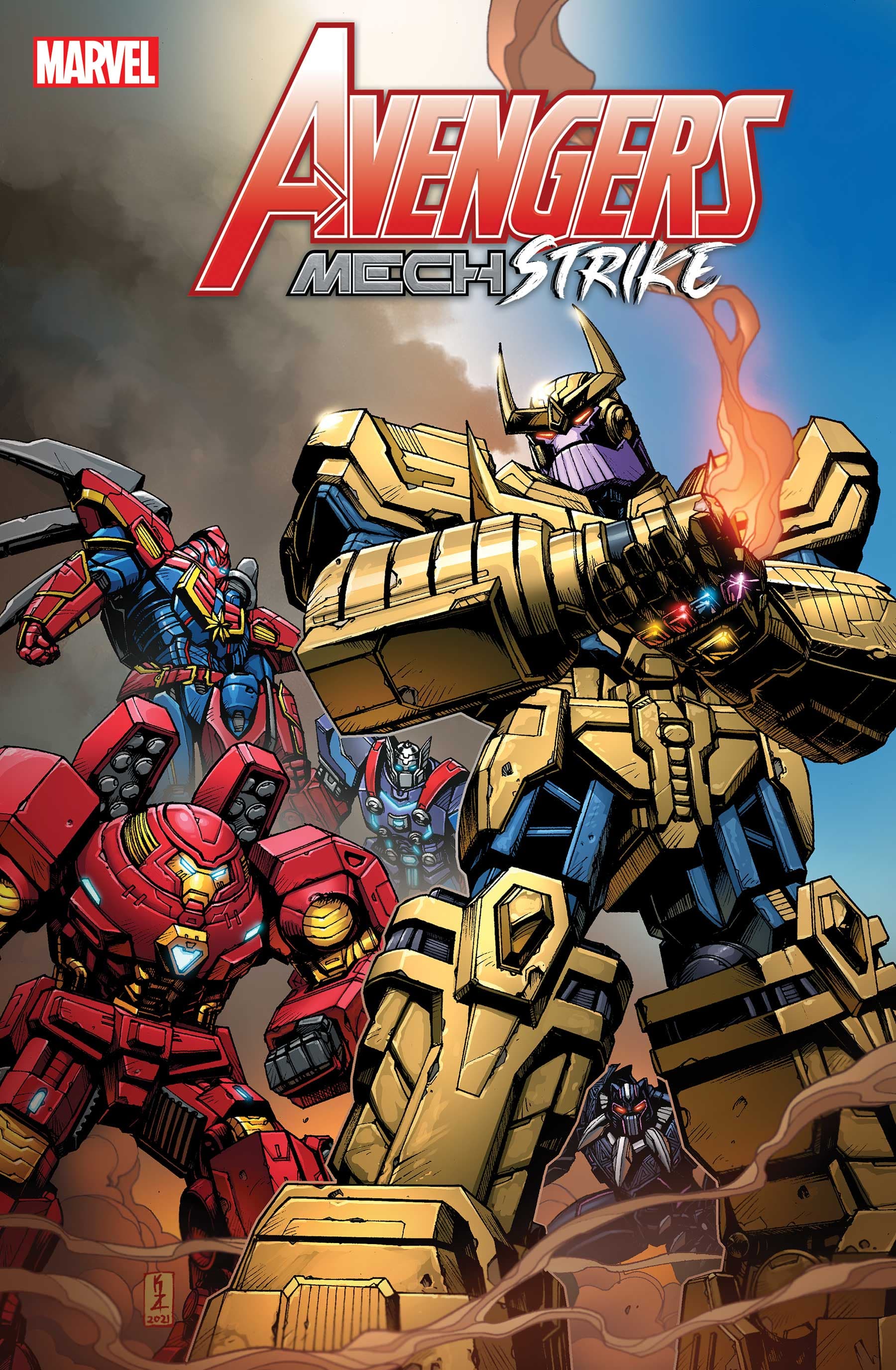 Avengers Mech Strike #4 cover