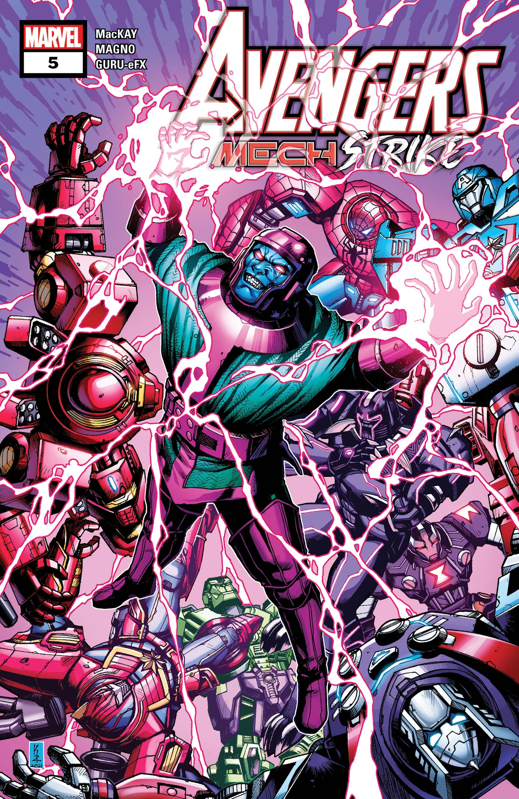 Avengers Mech Strike #5 cover