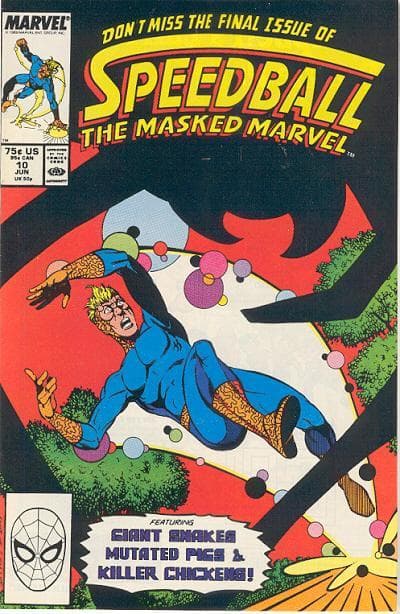 Speedball #10 cover