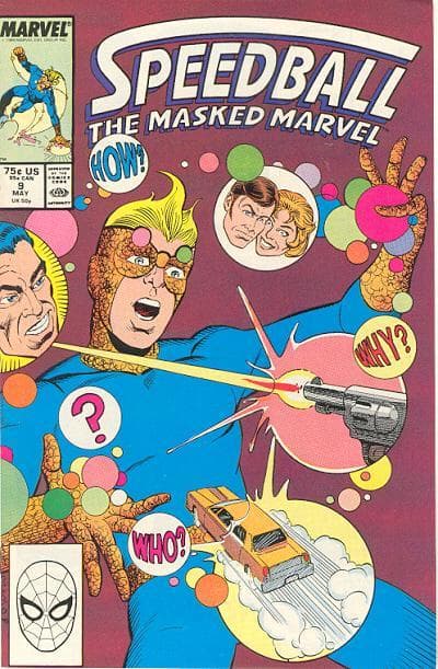Speedball #9 cover