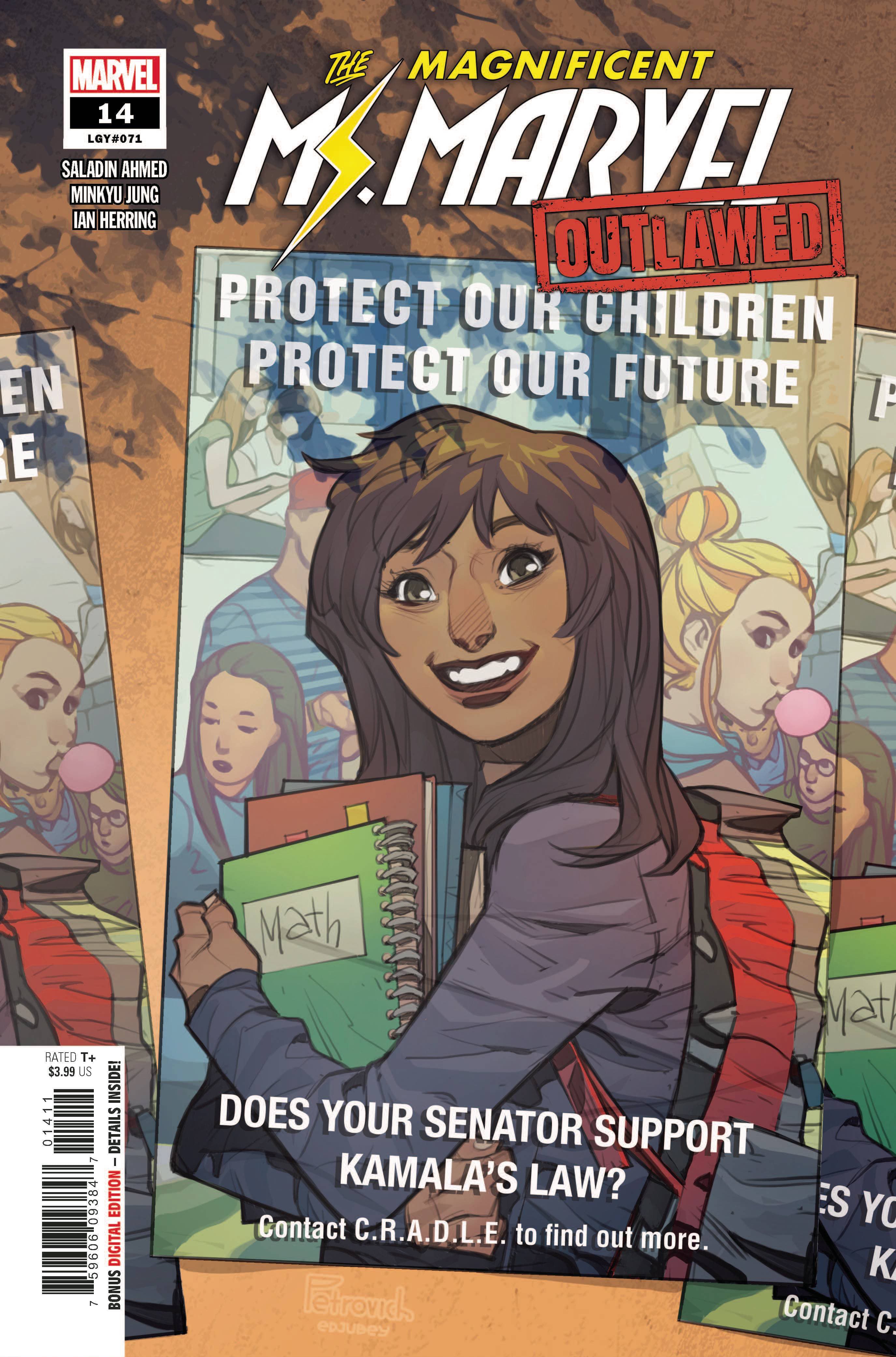 The Magnificent Ms. Marvel #14 cover