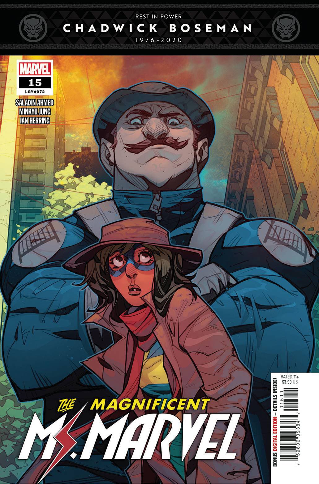 The Magnificent Ms. Marvel #15 cover