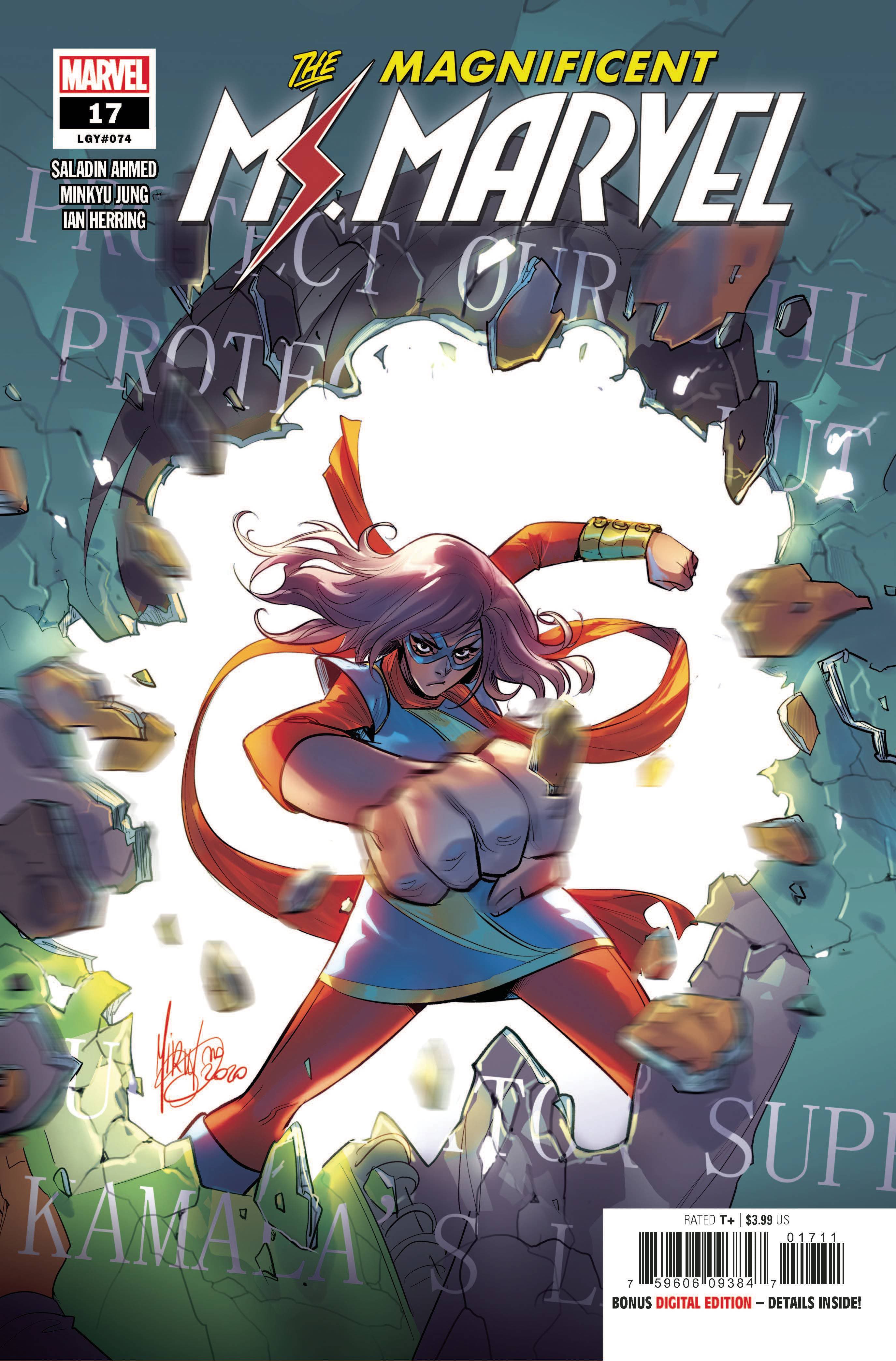 The Magnificent Ms. Marvel #17 cover