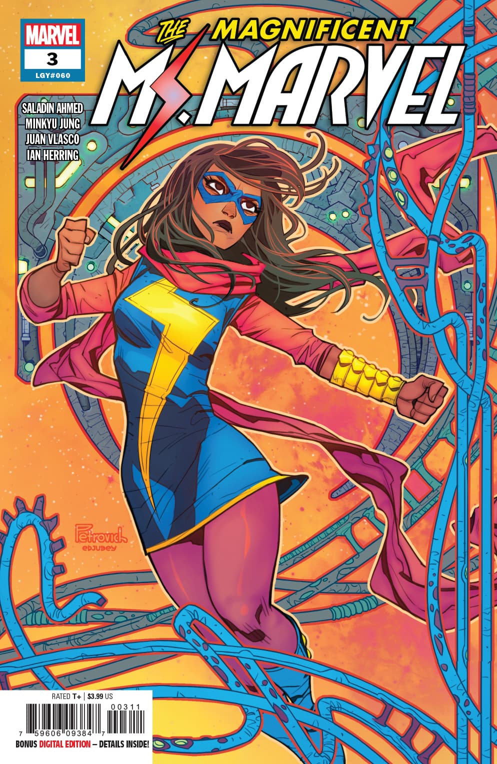 The Magnificent Ms. Marvel #3 cover