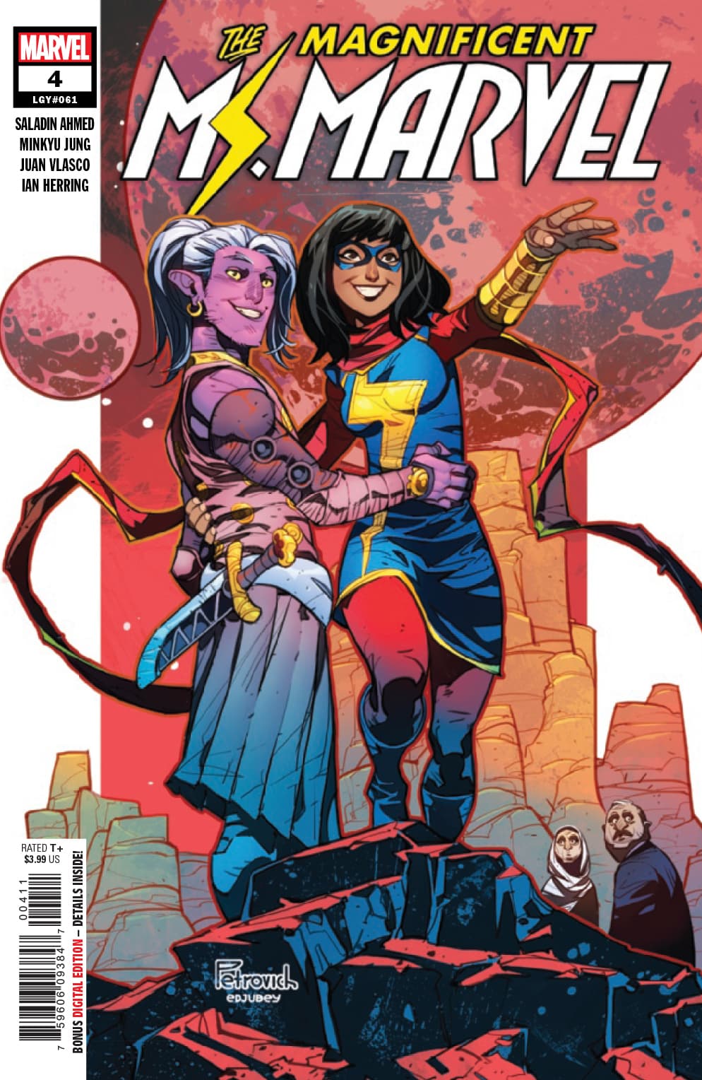 The Magnificent Ms. Marvel #4 cover