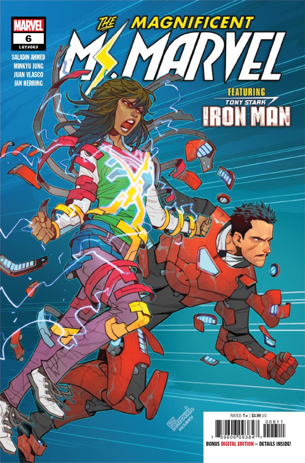 The Magnificent Ms. Marvel #6 cover
