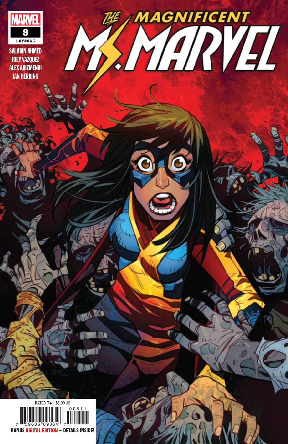 The Magnificent Ms. Marvel #8 cover