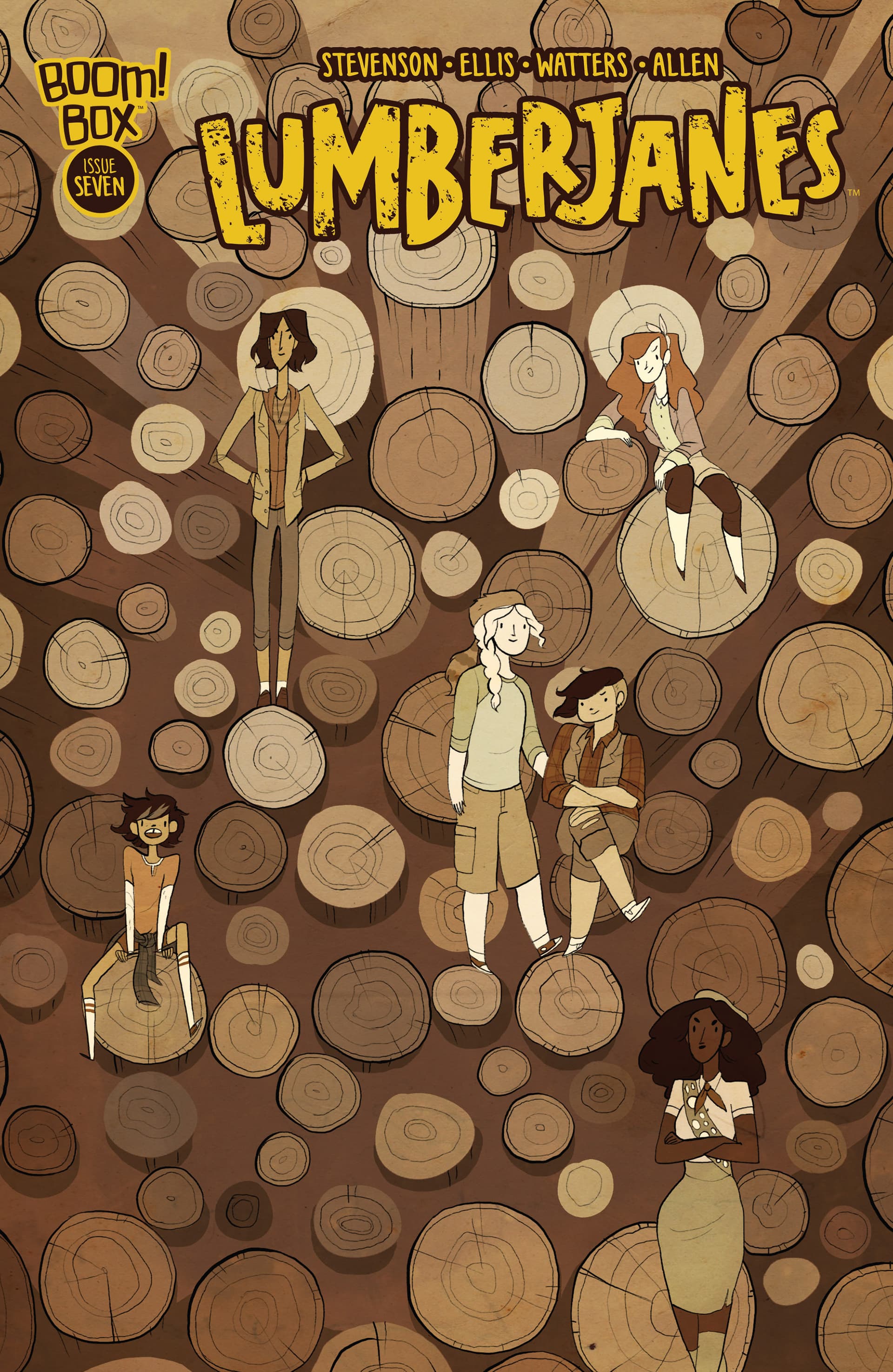 Lumberjanes #7 cover