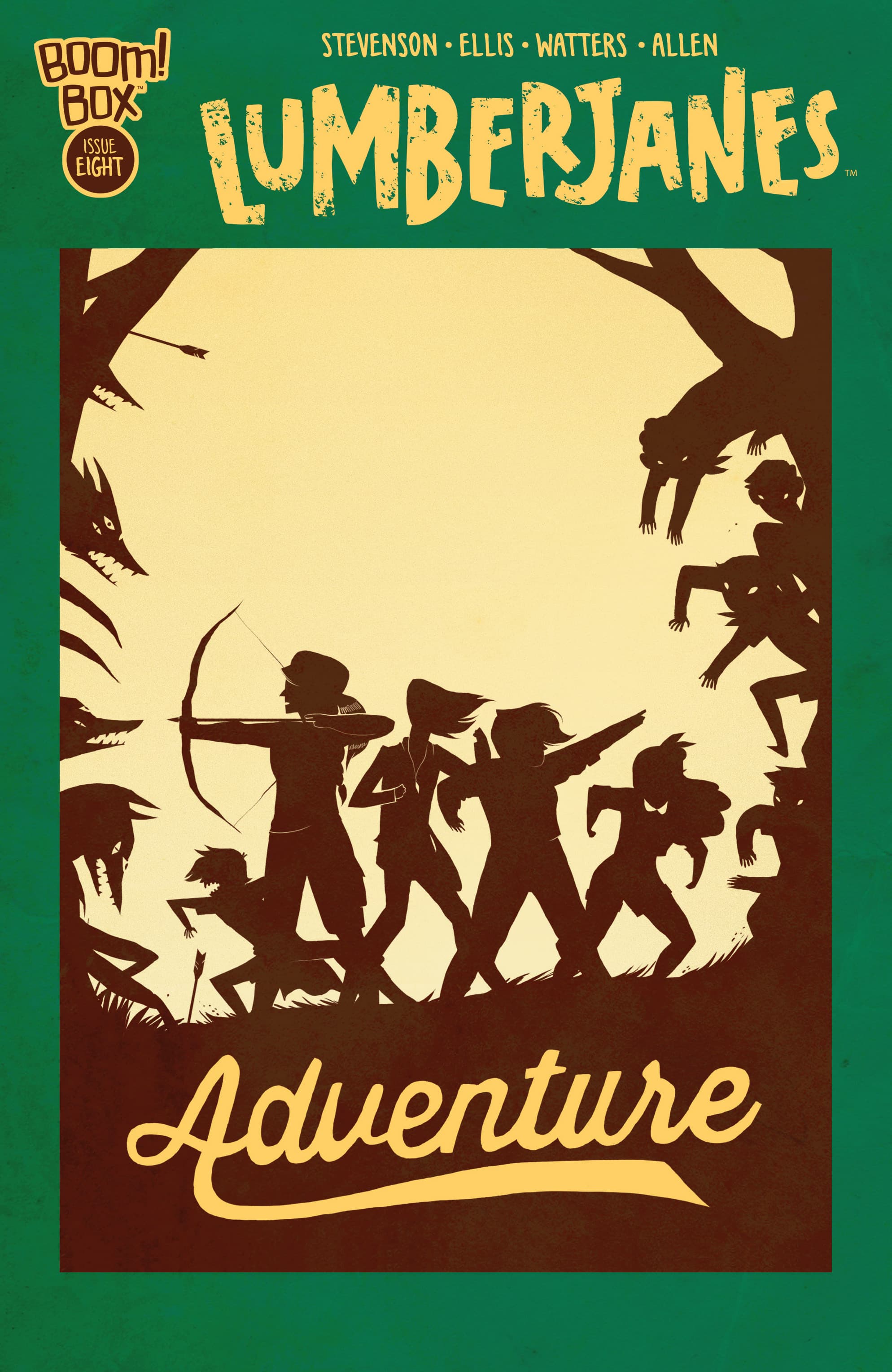 Lumberjanes #8 cover
