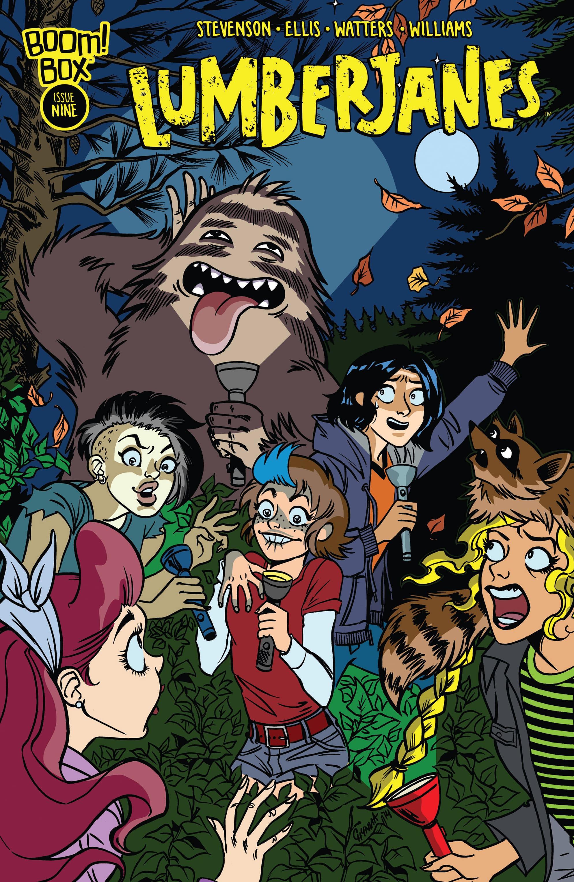 Lumberjanes #9 cover