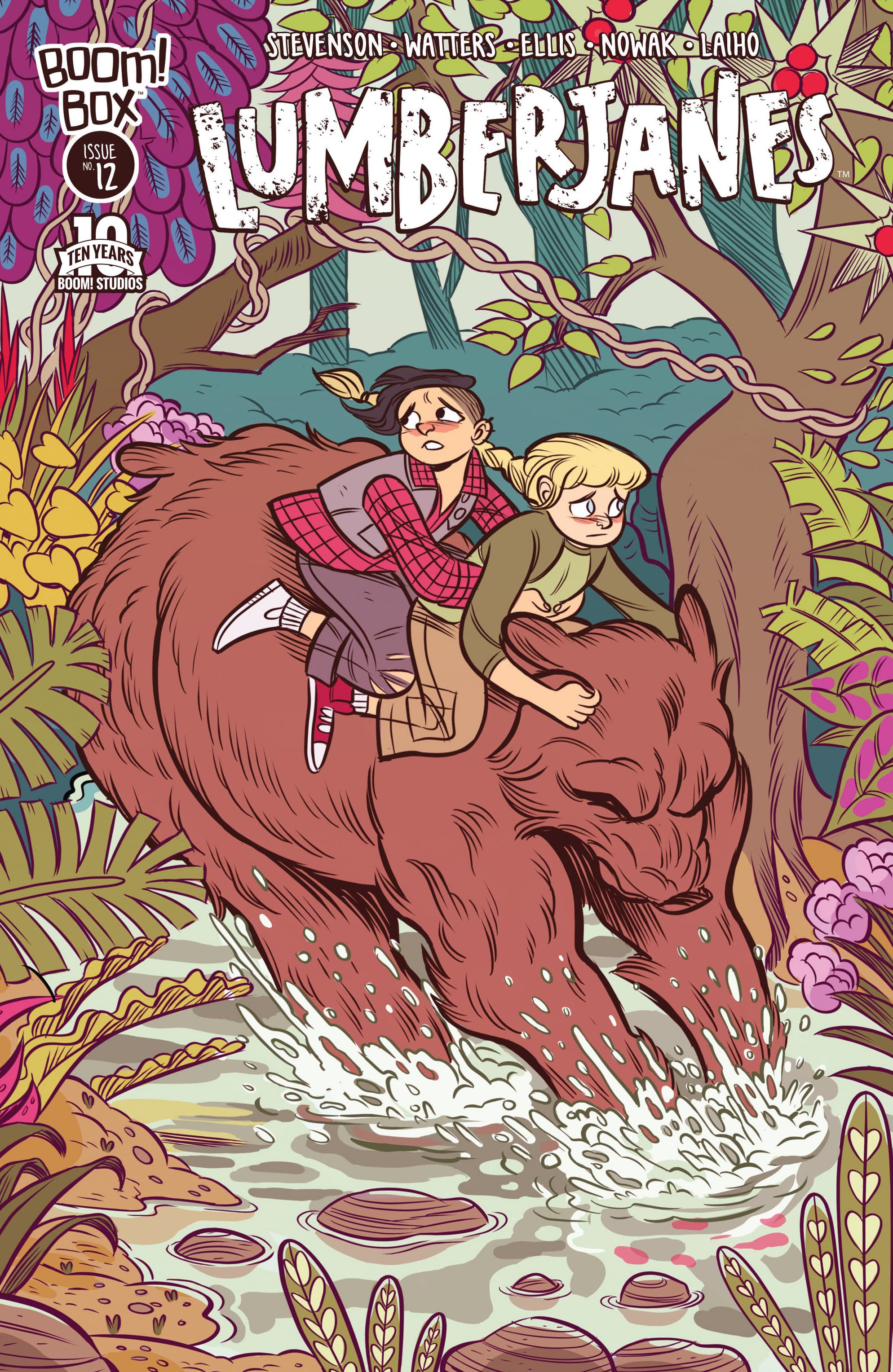Lumberjanes #12 cover
