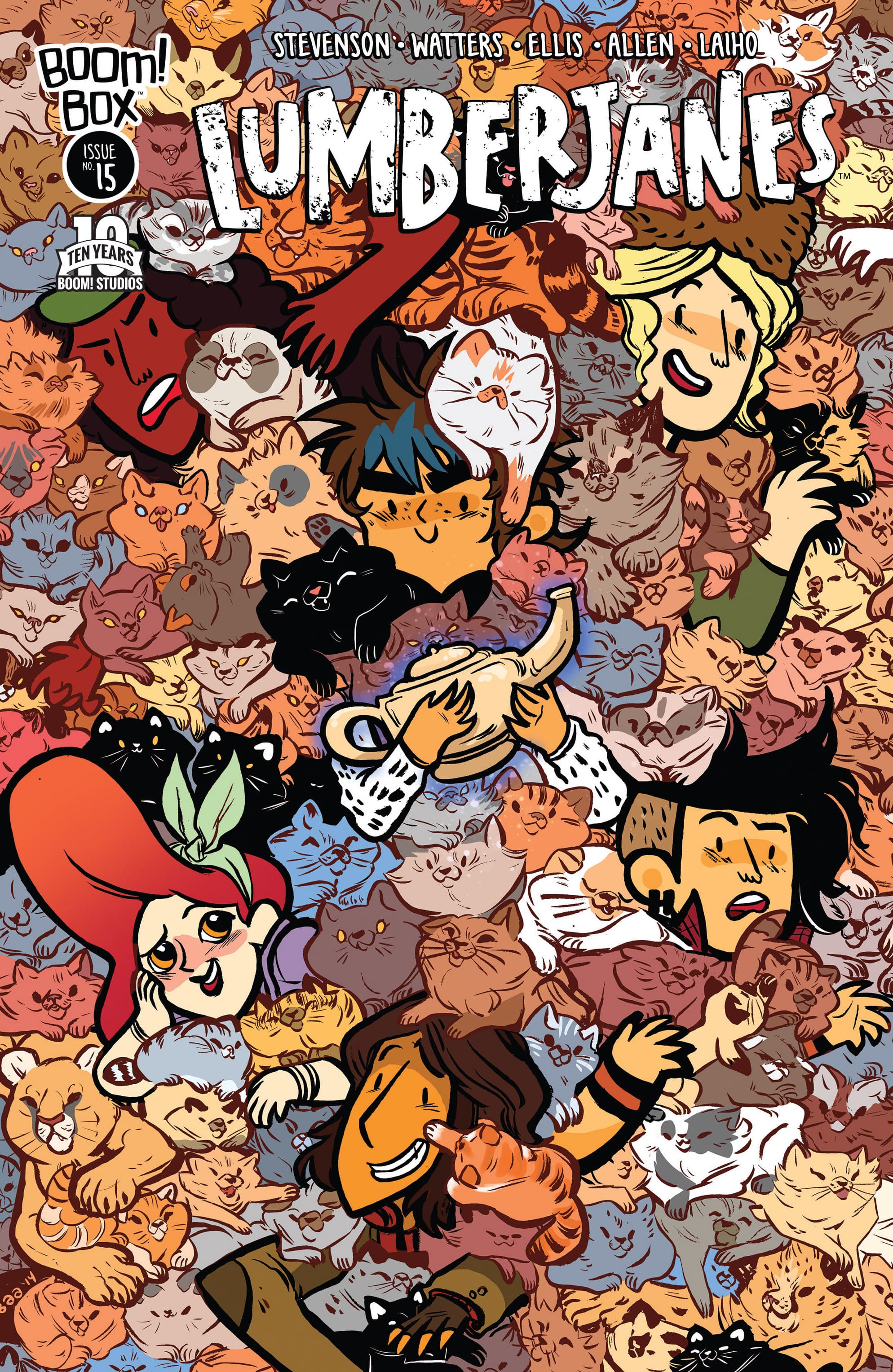 Lumberjanes #15 cover