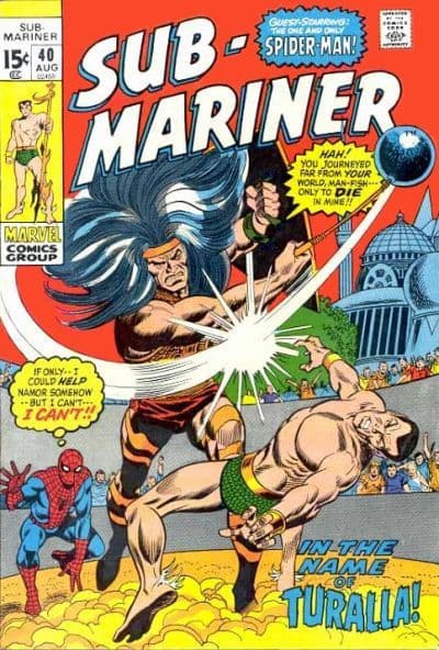 Sub-Mariner #40 cover