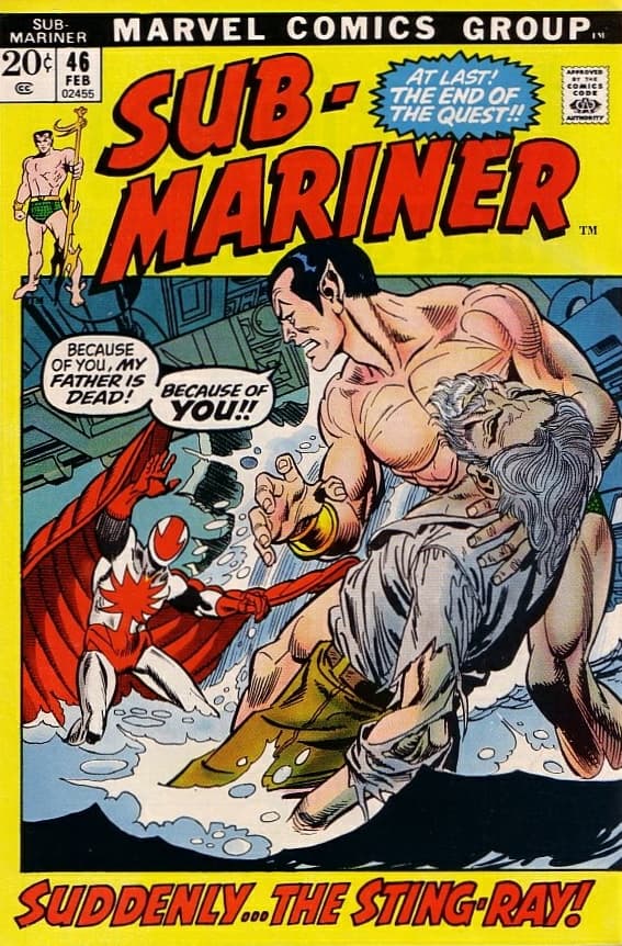 Sub-Mariner #46 cover
