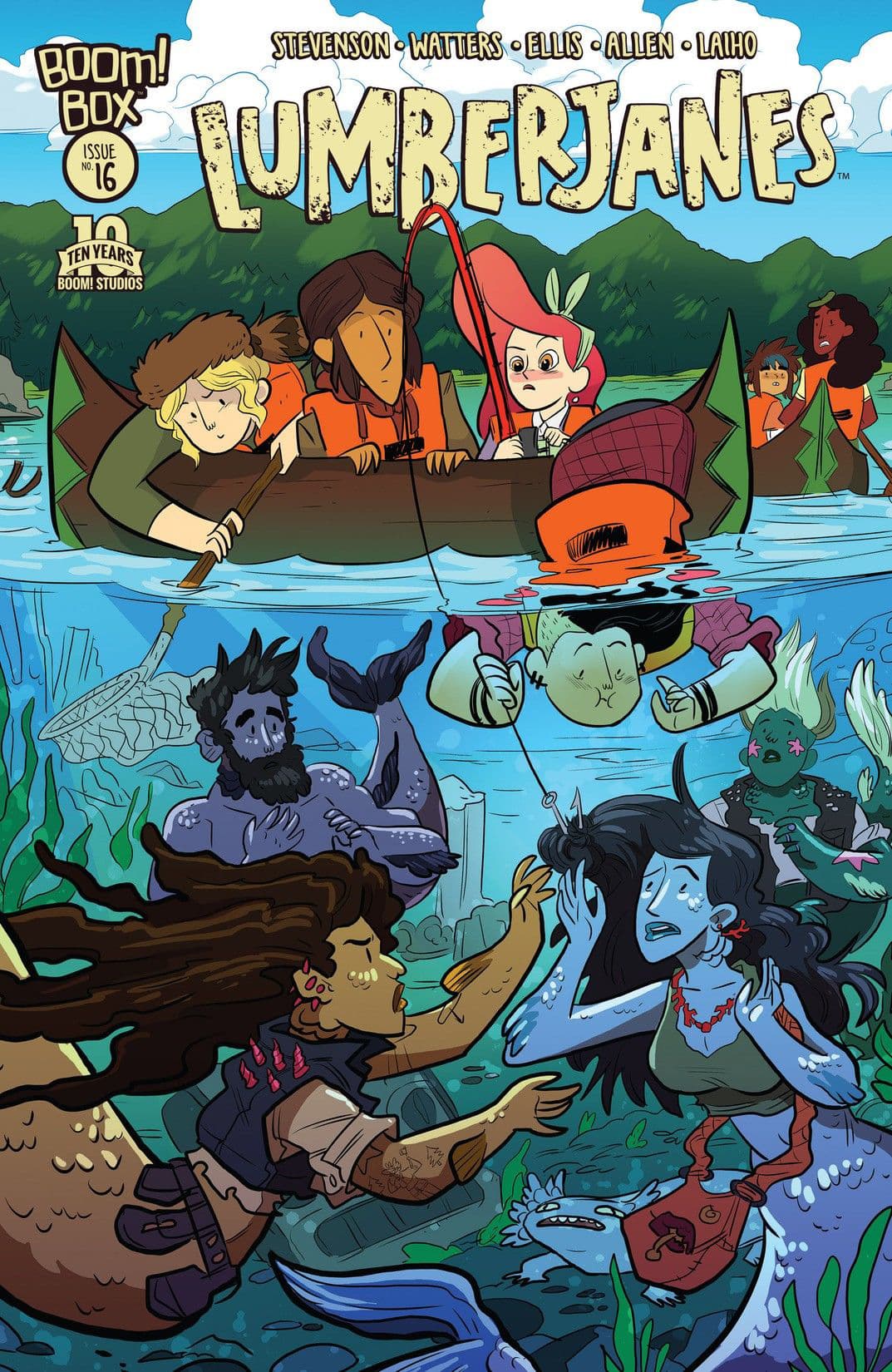 Lumberjanes #16 cover