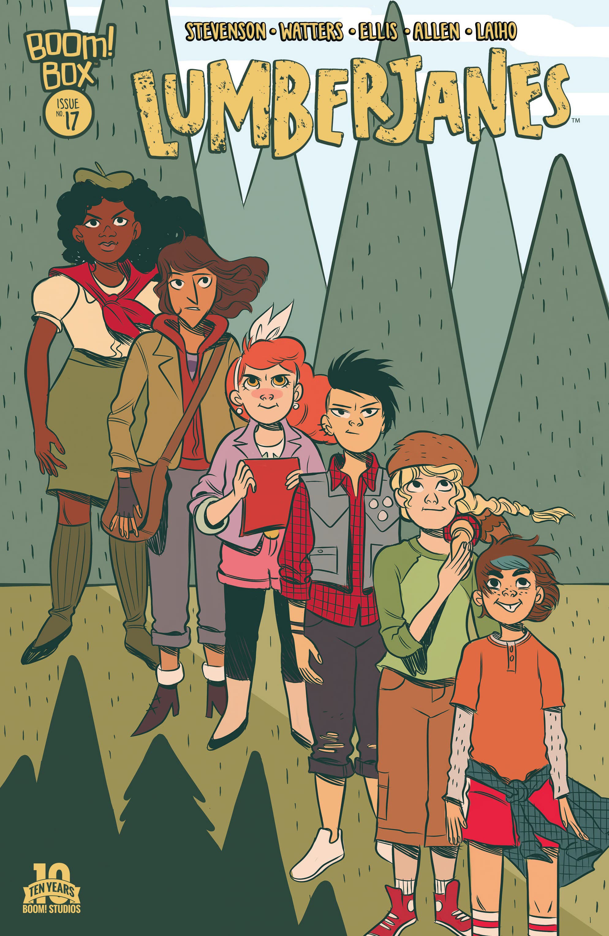 Lumberjanes #17 cover
