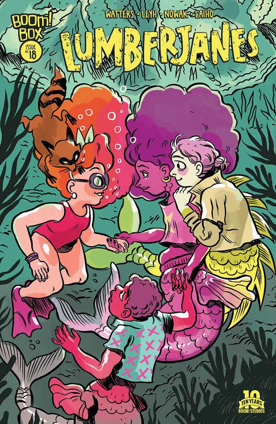 Lumberjanes #18 cover