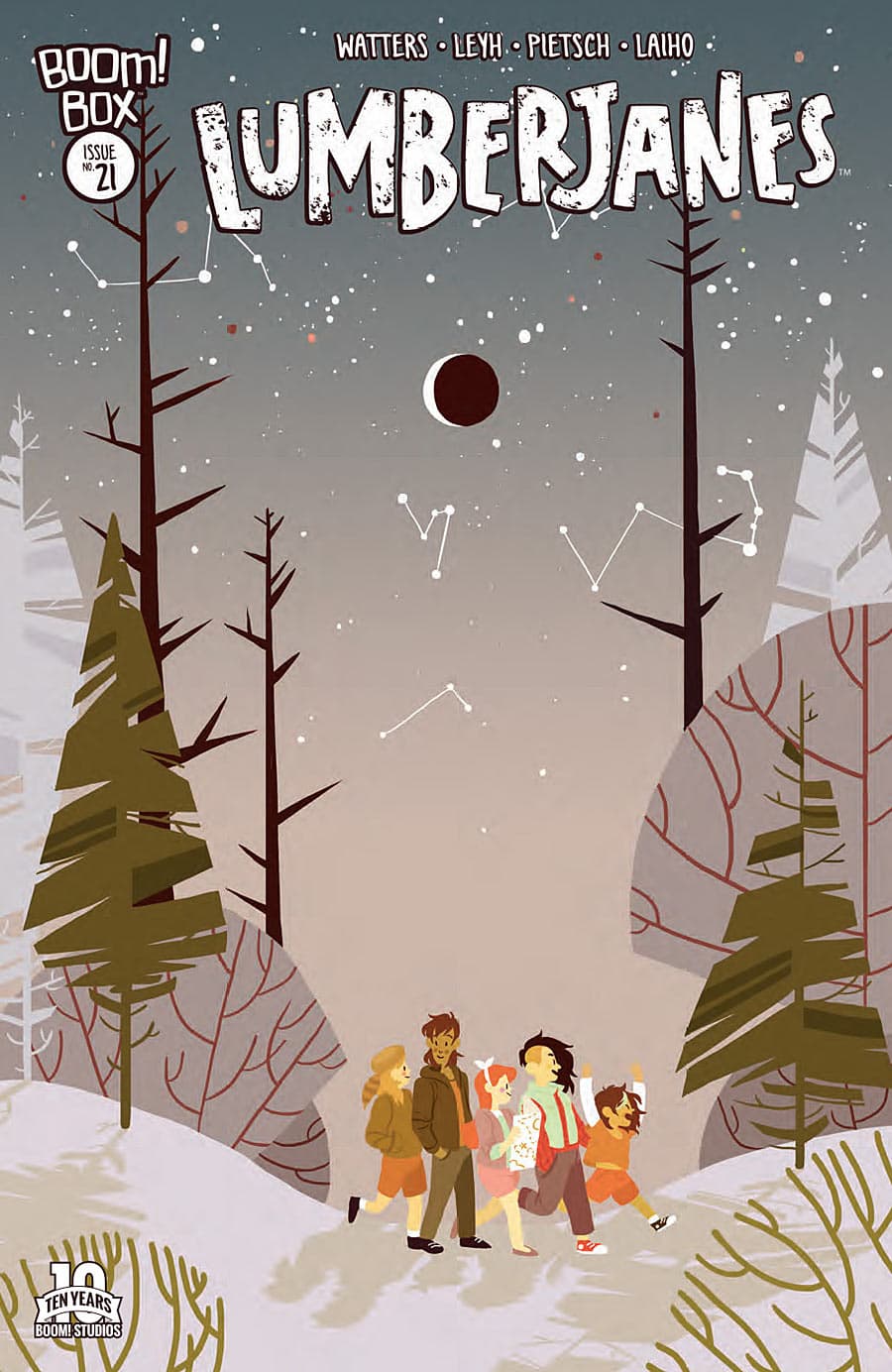 Lumberjanes #21 cover