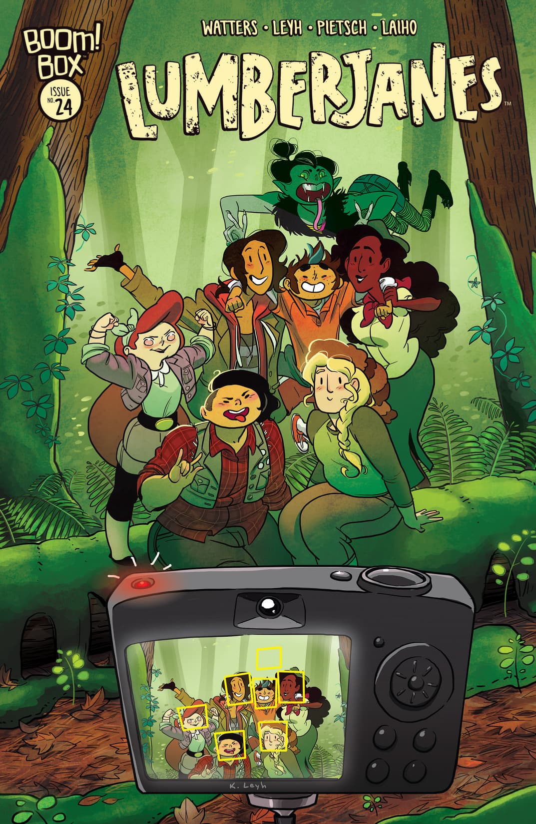 Lumberjanes #24 cover