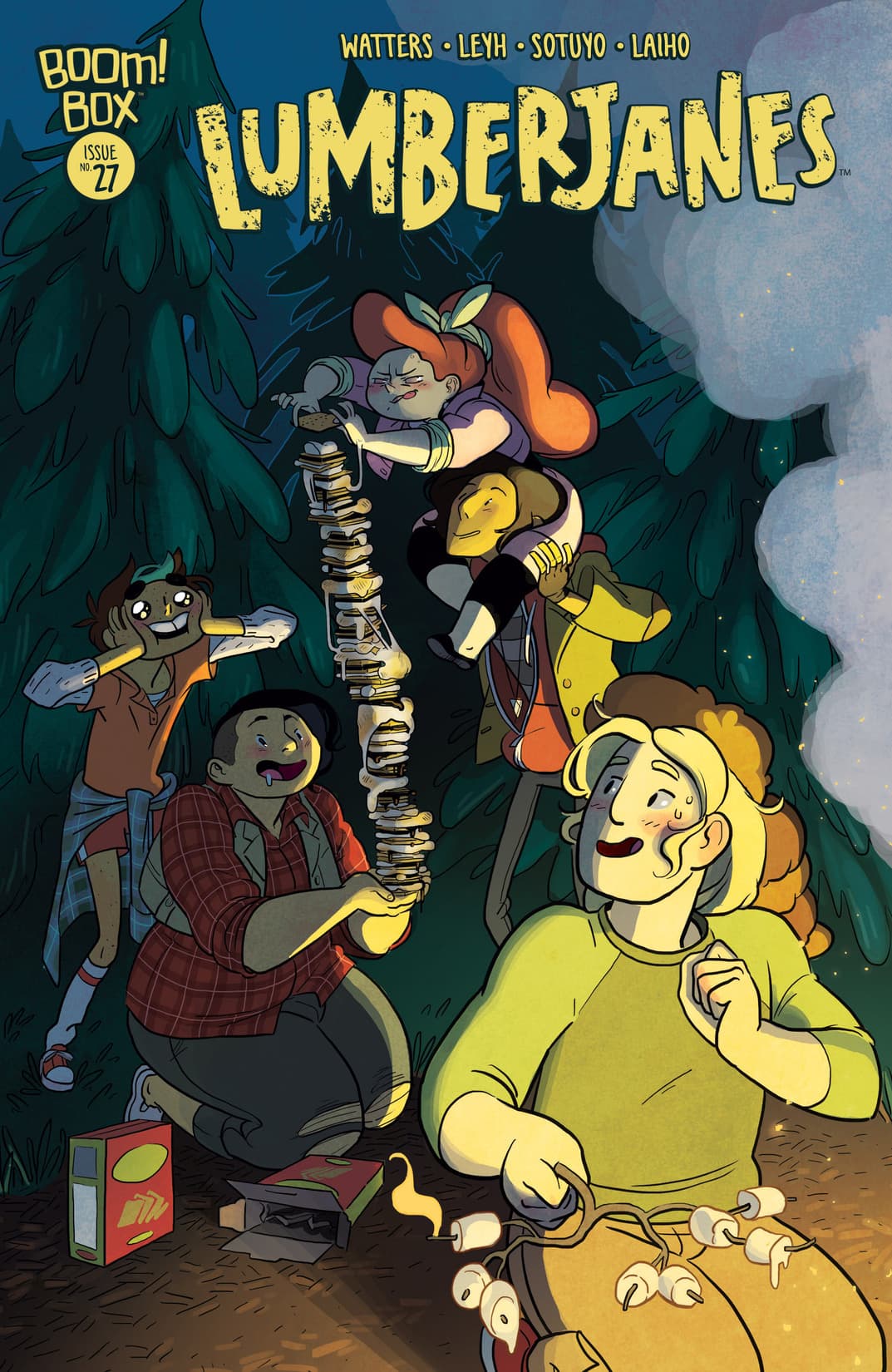 Lumberjanes #27 cover